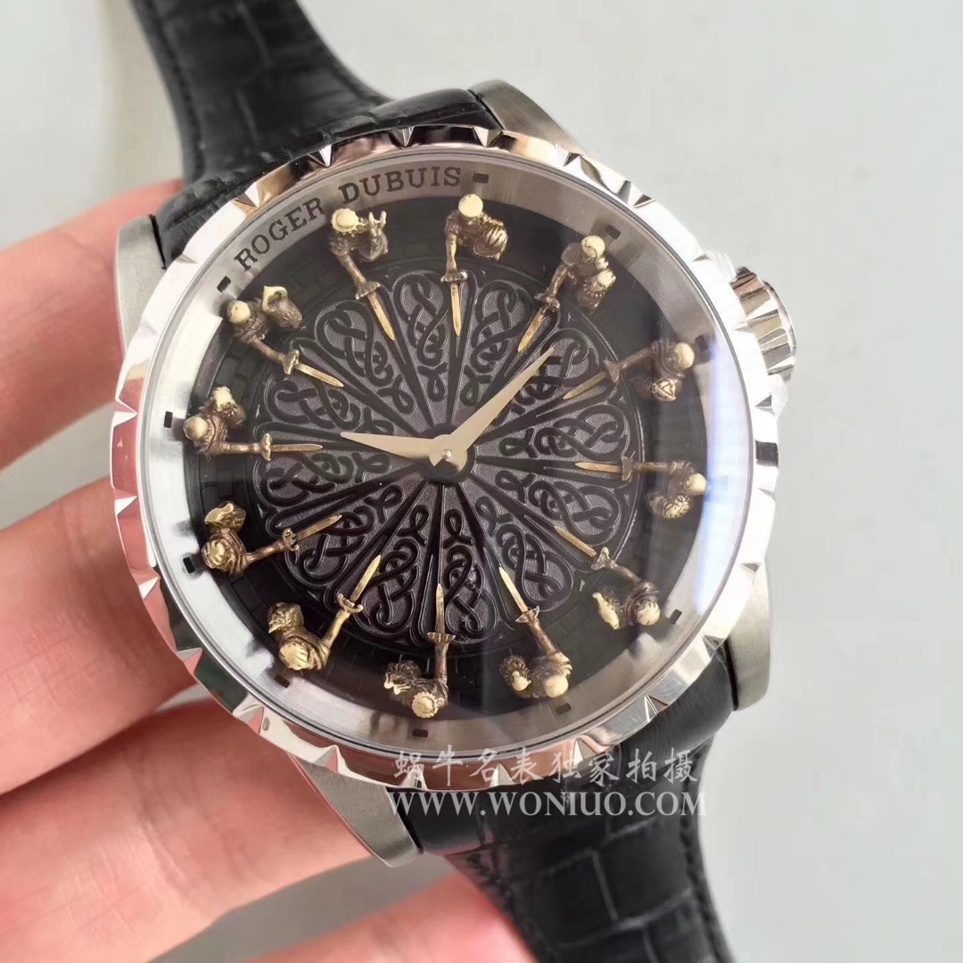 【独家 Video analysis ZZ一比一高仿手表】Roger DubuisEXCALIBUR（王者系列）系列12圆桌骑士RDDBEX0495 wrist watch  / LJ005