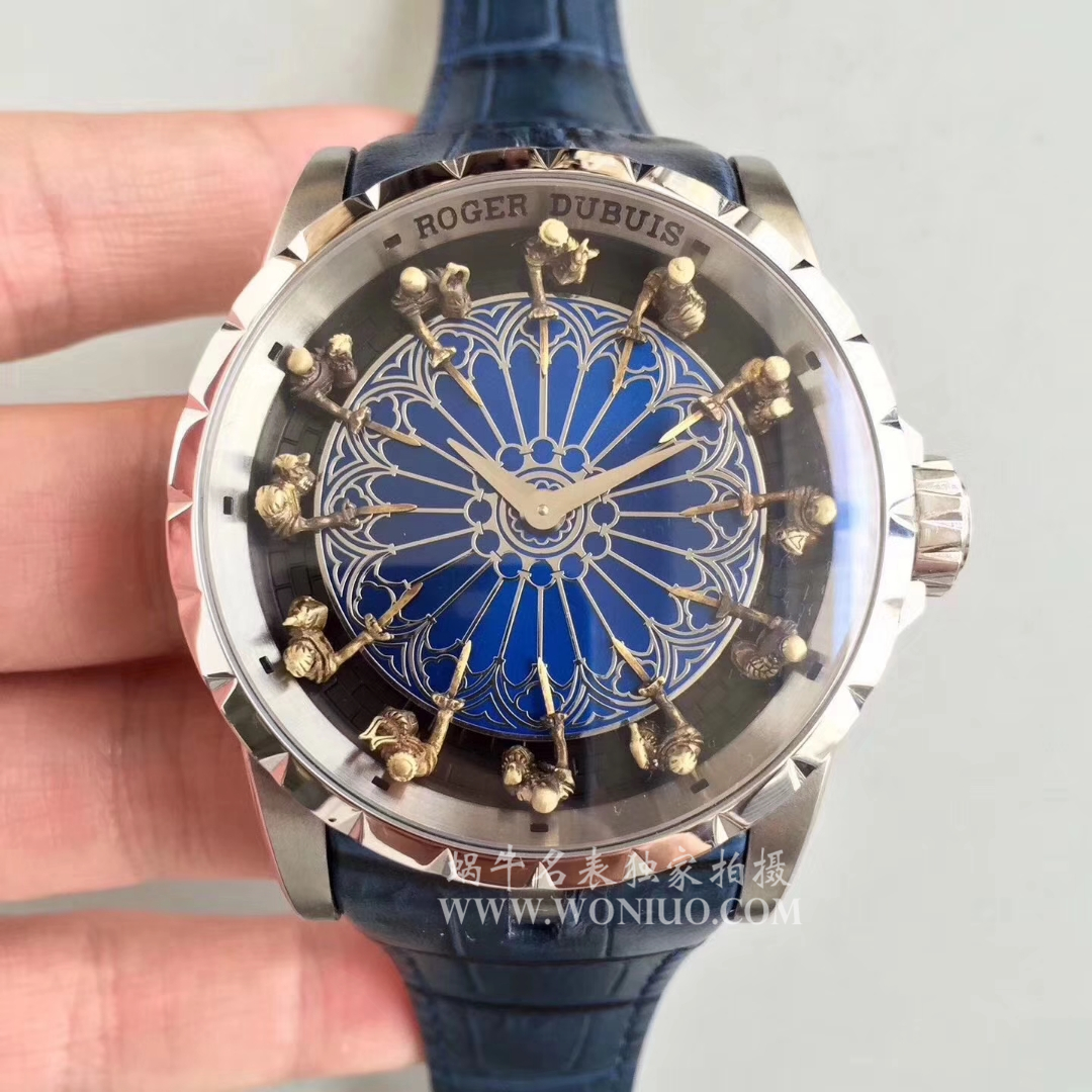 【独家 Video analysis ZZ一比一高仿手表】Roger DubuisEXCALIBUR（王者系列）系列12圆桌骑士RDDBEX0495 wrist watch  / LJ005