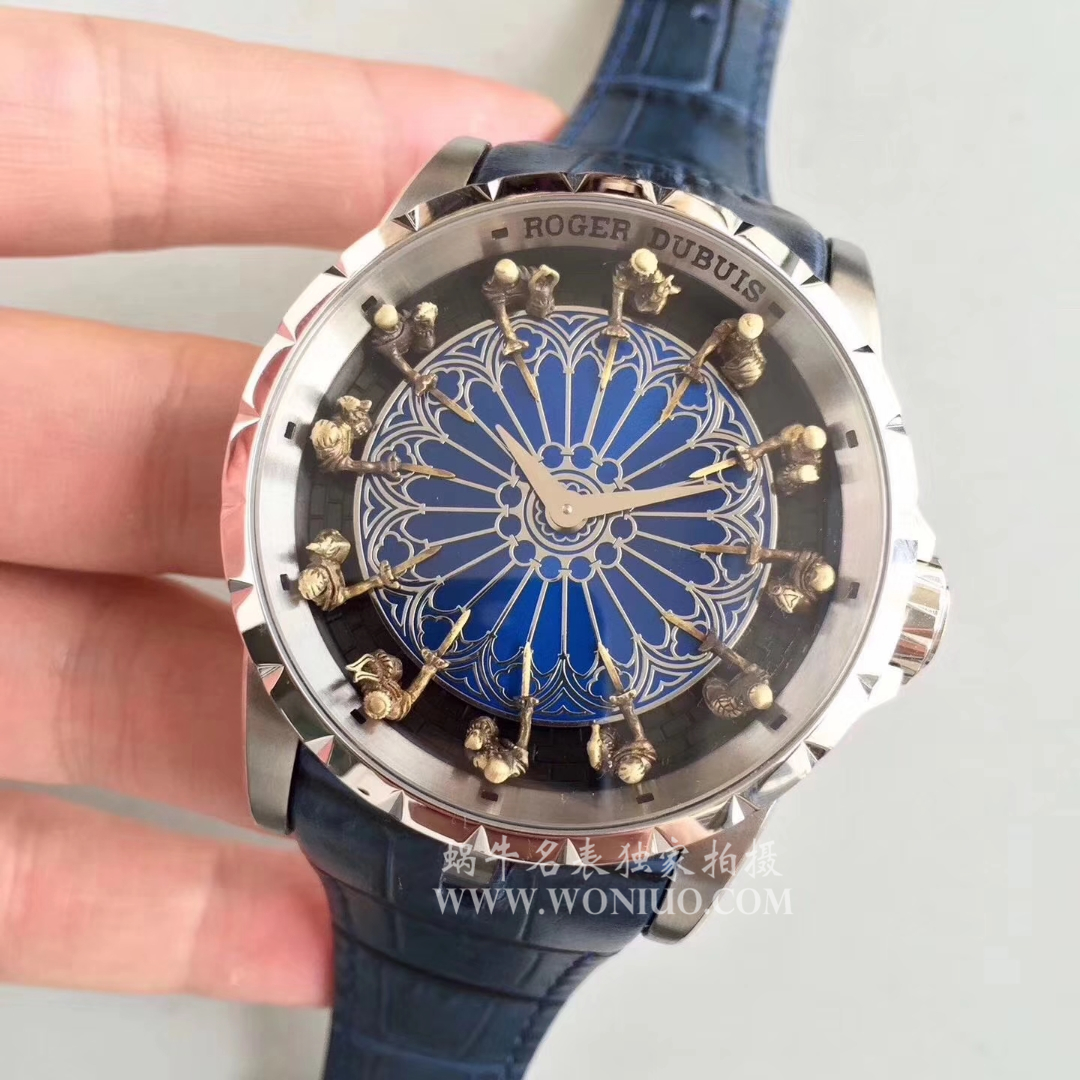 【独家 Video analysis ZZ一比一高仿手表】Roger DubuisEXCALIBUR（王者系列）系列12圆桌骑士RDDBEX0495 wrist watch  / LJ005