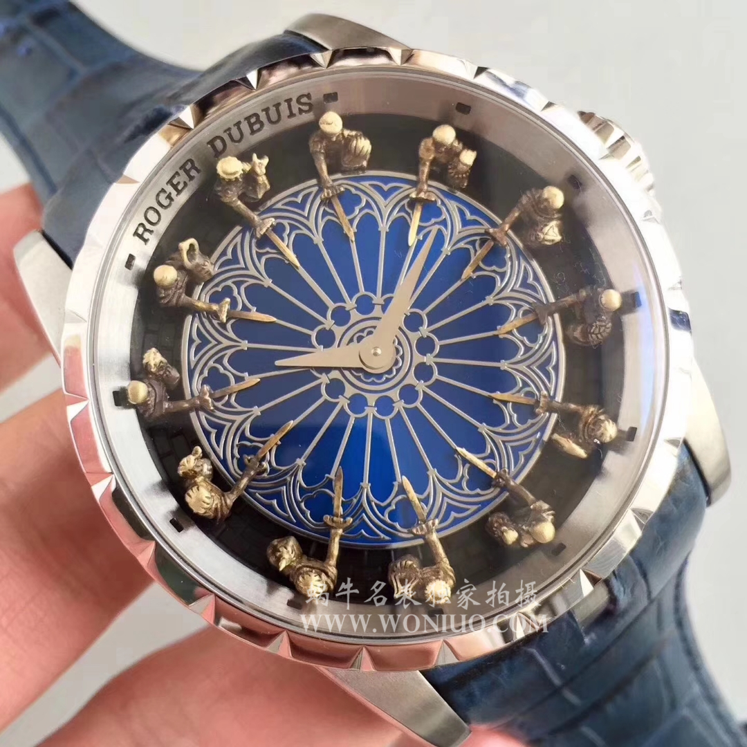 【独家 Video analysis ZZ一比一高仿手表】Roger DubuisEXCALIBUR（王者系列）系列12圆桌骑士RDDBEX0495 wrist watch  / LJ005