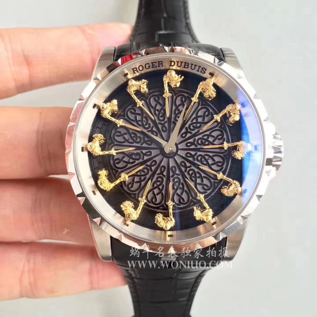 【独家 Video analysis ZZ一比一高仿手表】Roger DubuisEXCALIBUR（王者系列）系列12圆桌骑士RDDBEX0495 wrist watch  / LJ005
