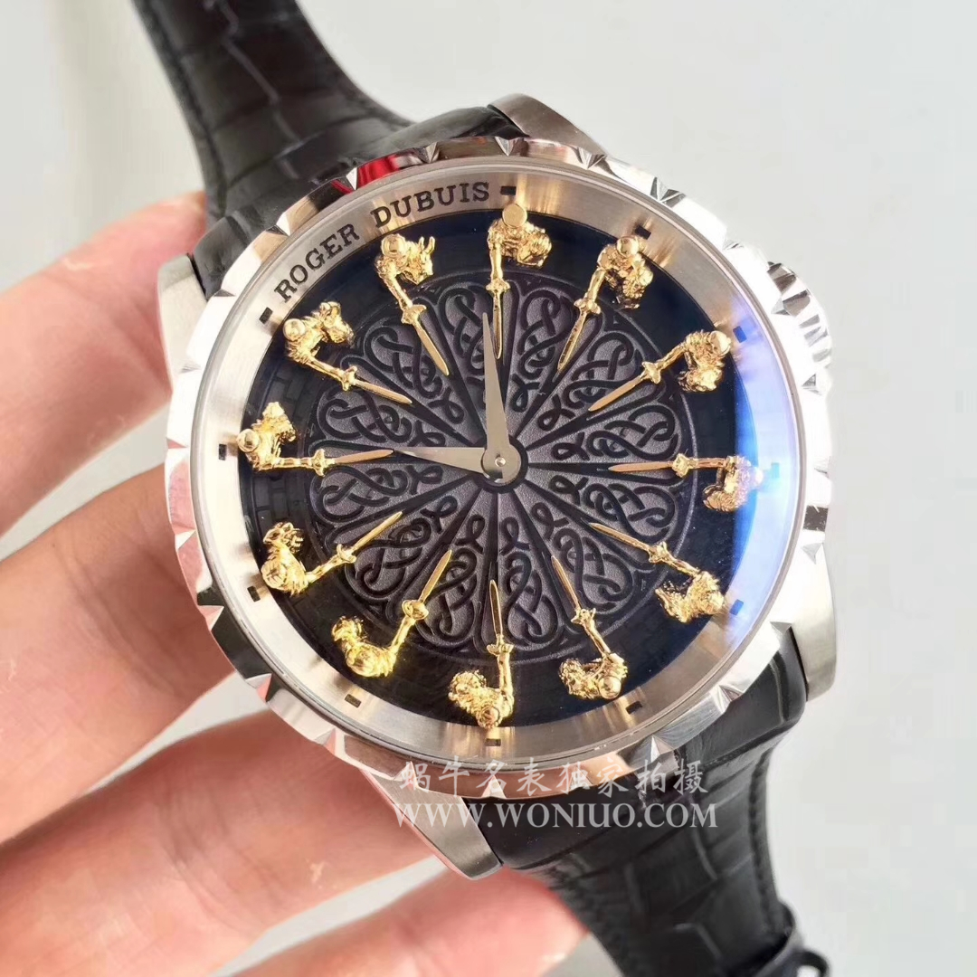 【独家 Video analysis ZZ一比一高仿手表】Roger DubuisEXCALIBUR（王者系列）系列12圆桌骑士RDDBEX0495 wrist watch  / LJ005