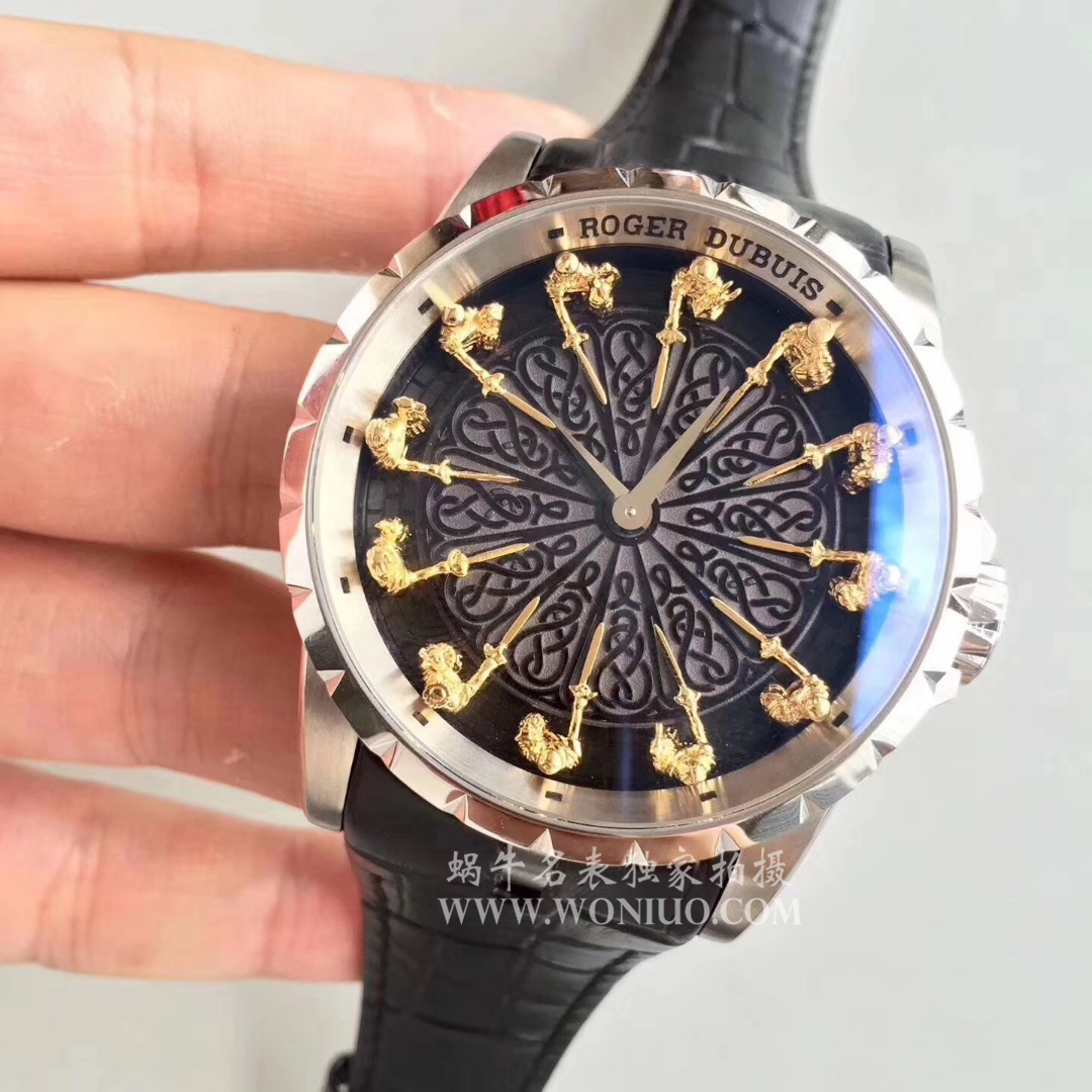 【独家 Video analysis ZZ一比一高仿手表】Roger DubuisEXCALIBUR（王者系列）系列12圆桌骑士RDDBEX0495 wrist watch  / LJ005