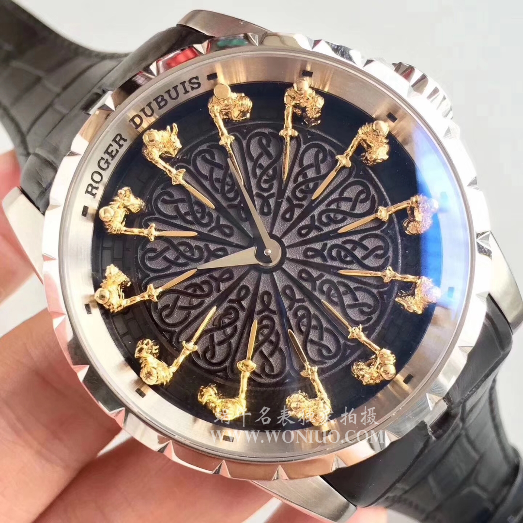 【独家 Video analysis ZZ一比一高仿手表】Roger DubuisEXCALIBUR（王者系列）系列12圆桌骑士RDDBEX0495 wrist watch  / LJ005