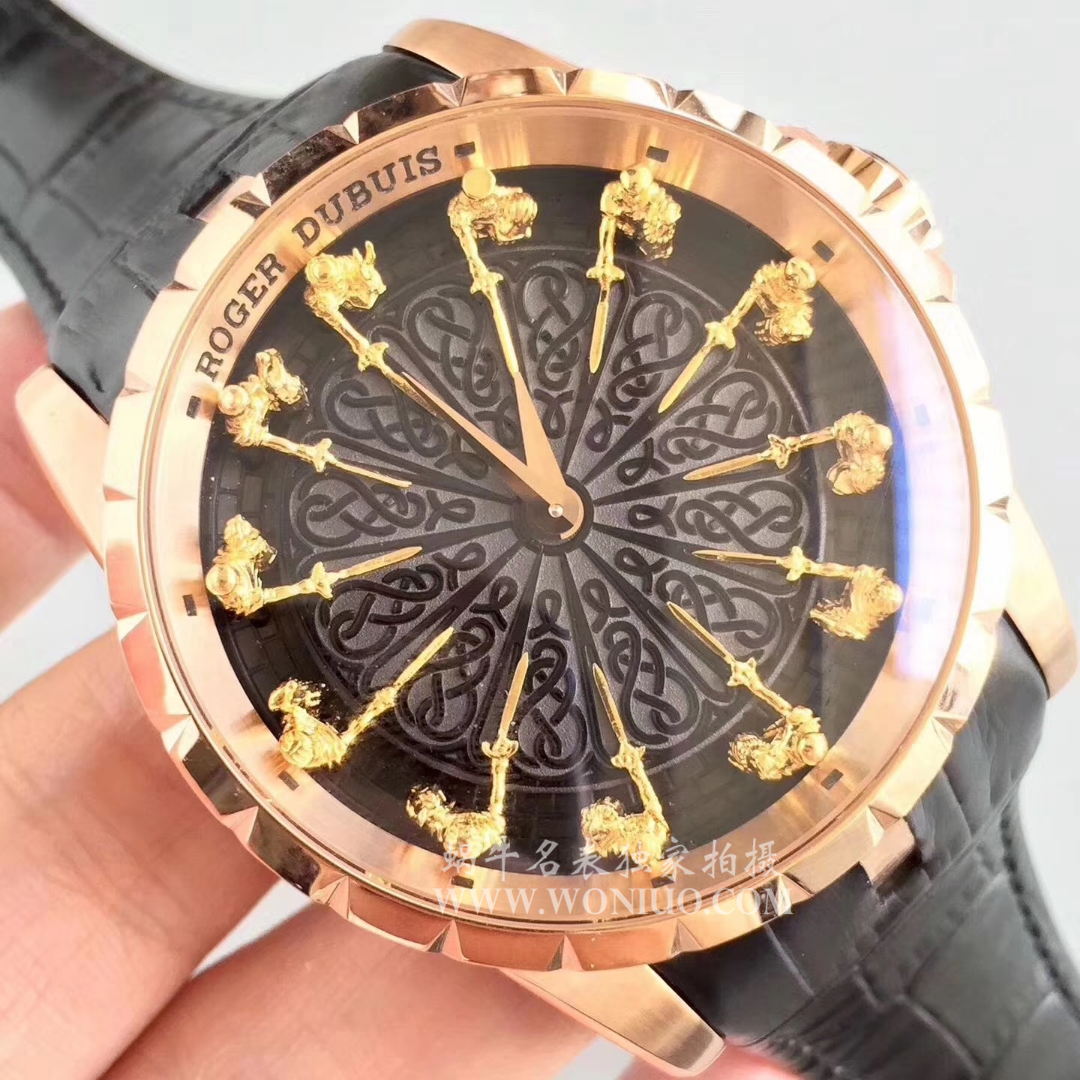 【独家 Video analysis ZZ一比一高仿手表】Roger DubuisEXCALIBUR（王者系列）系列12圆桌骑士RDDBEX0495 wrist watch  / LJ005