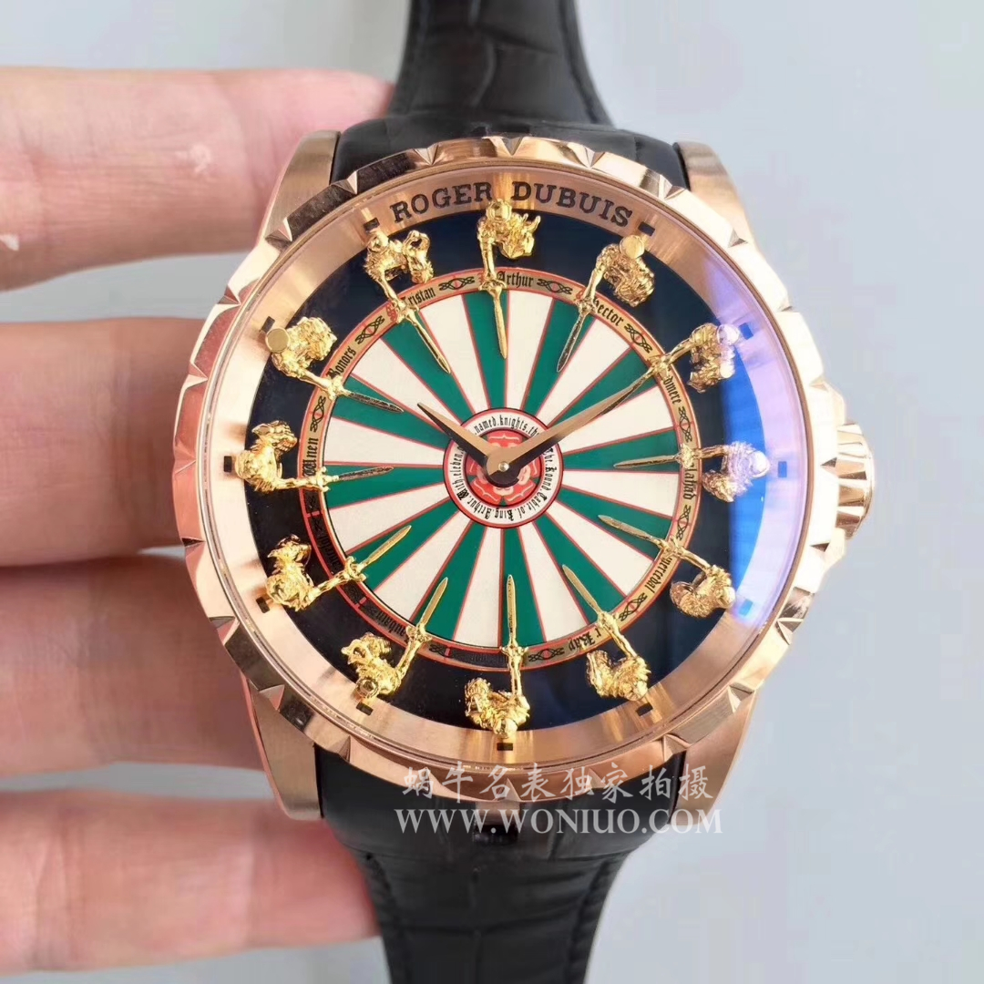【独家 Video analysis ZZ一比一高仿手表】Roger DubuisEXCALIBUR（王者系列）系列12圆桌骑士RDDBEX0495 wrist watch  / LJ005