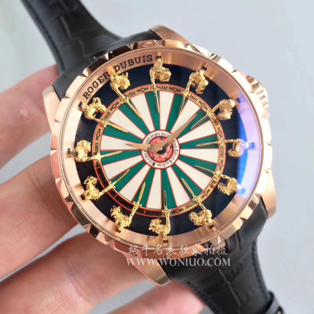 【独家 Video analysis ZZ一比一高仿手表】Roger DubuisEXCALIBUR（王者系列）系列12圆桌骑士RDDBEX0495 wrist watch  / LJ005