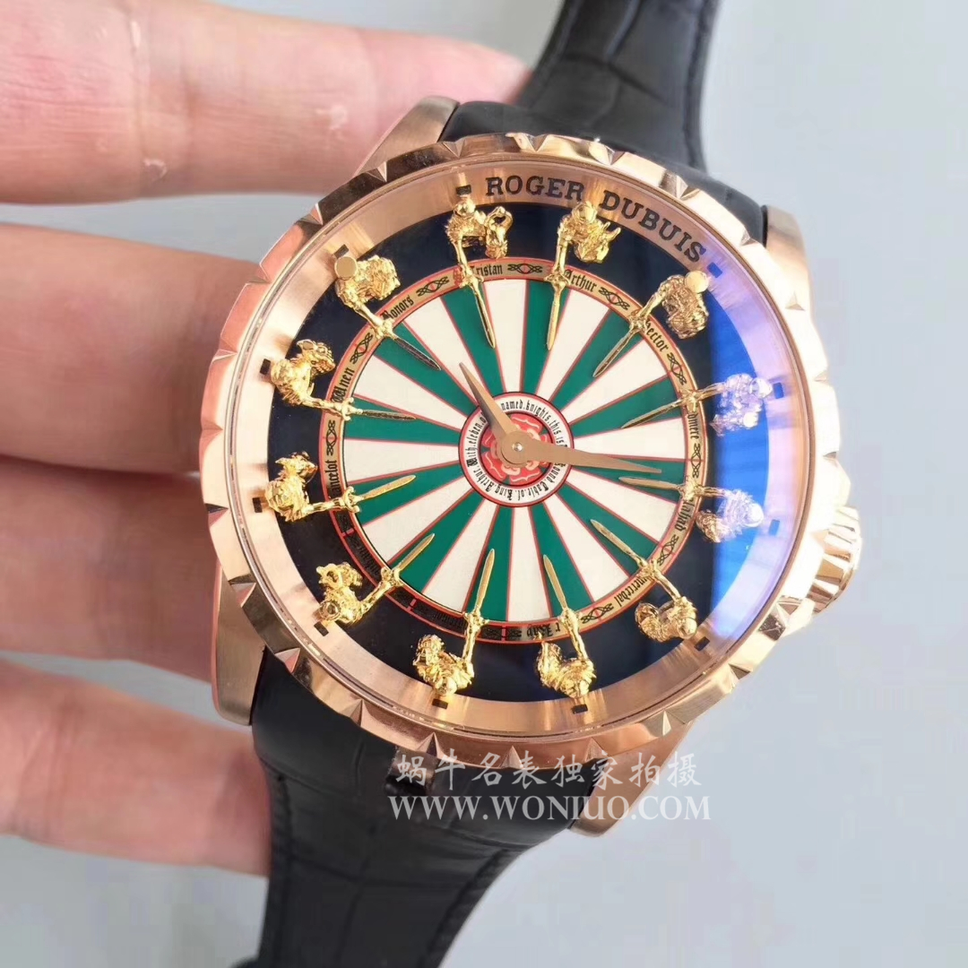 【独家 Video analysis ZZ一比一高仿手表】Roger DubuisEXCALIBUR（王者系列）系列12圆桌骑士RDDBEX0495 wrist watch  / LJ005