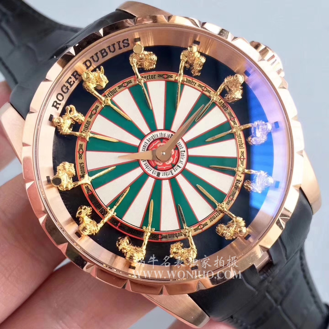 【独家 Video analysis ZZ一比一高仿手表】Roger DubuisEXCALIBUR（王者系列）系列12圆桌骑士RDDBEX0495 wrist watch  / LJ005