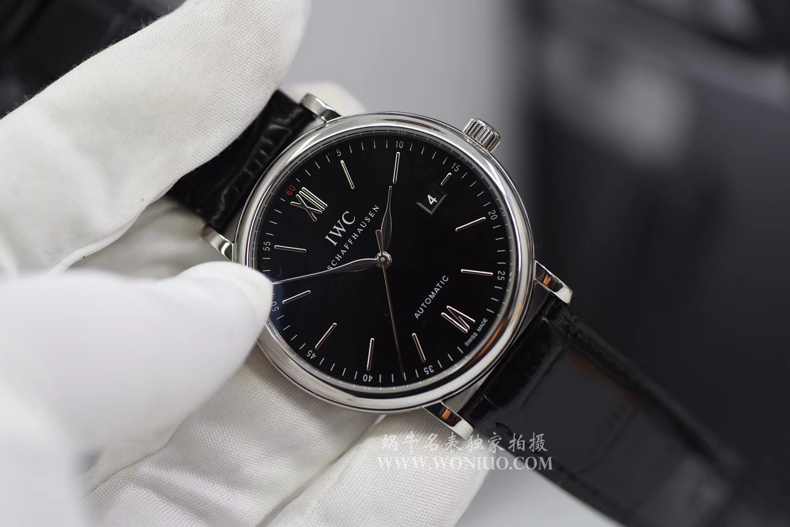 【独家视频测评MK Factory 1:1高仿复刻手表】 IWC  IWC柏涛菲诺系列IW356502  wrist watch  / WG118