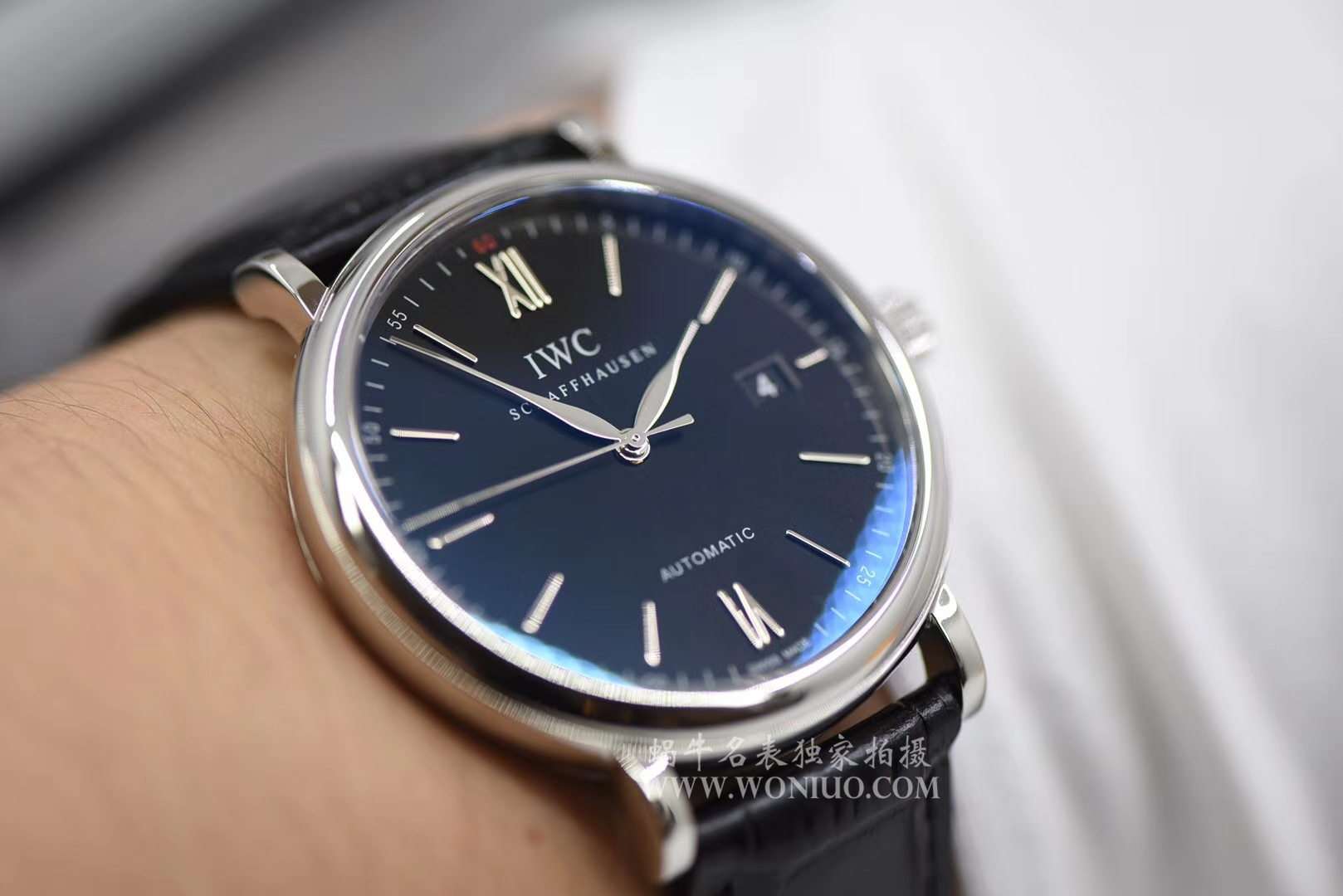 【独家视频测评MK Factory 1:1高仿复刻手表】 IWC  IWC柏涛菲诺系列IW356502  wrist watch  / WG118