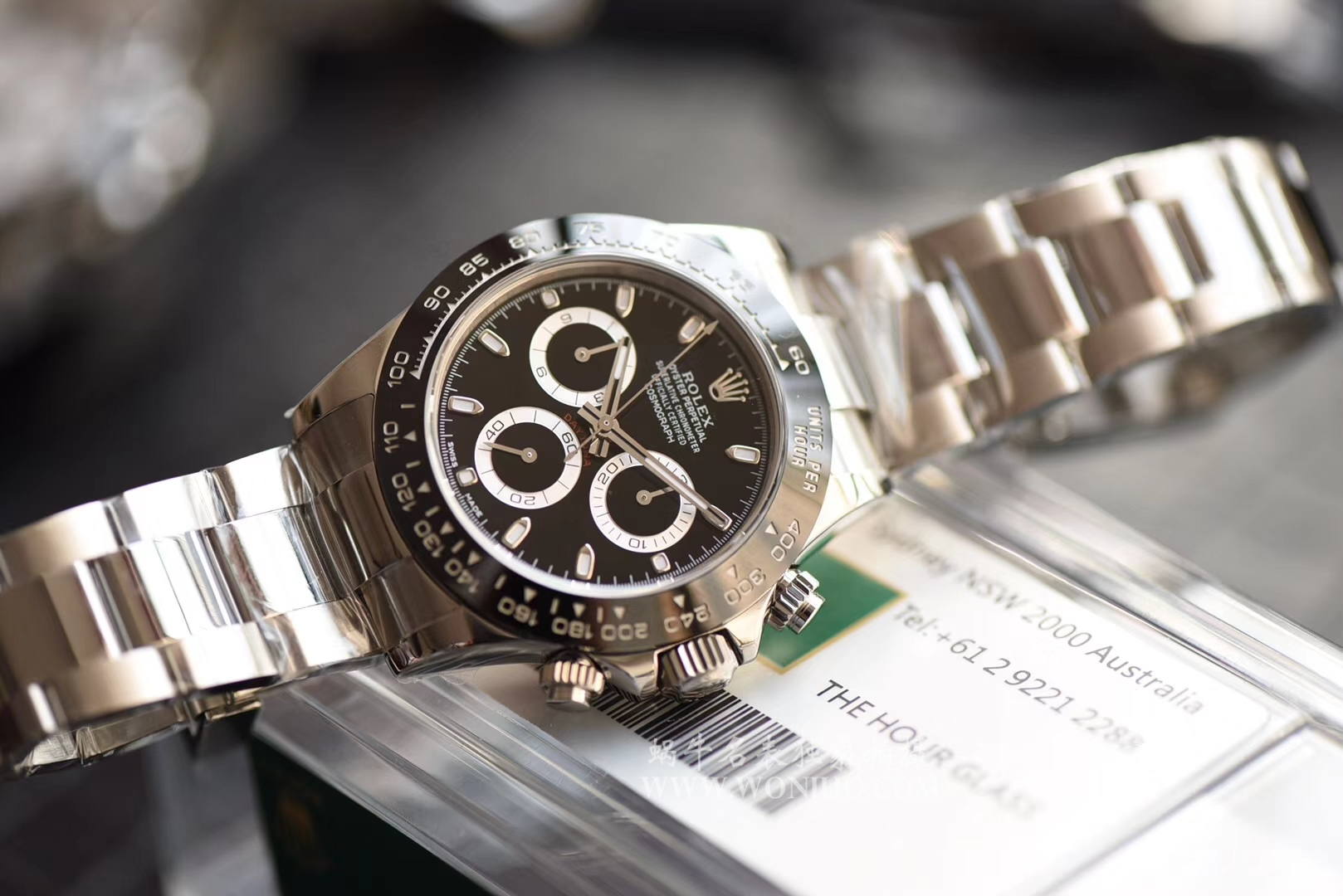 【AR Factory 一比一超A高仿手表】 Rolex 904钢 Cosmograph Daytona  Ditongna 系列116500LN-78590黑盘机械手表 / R204