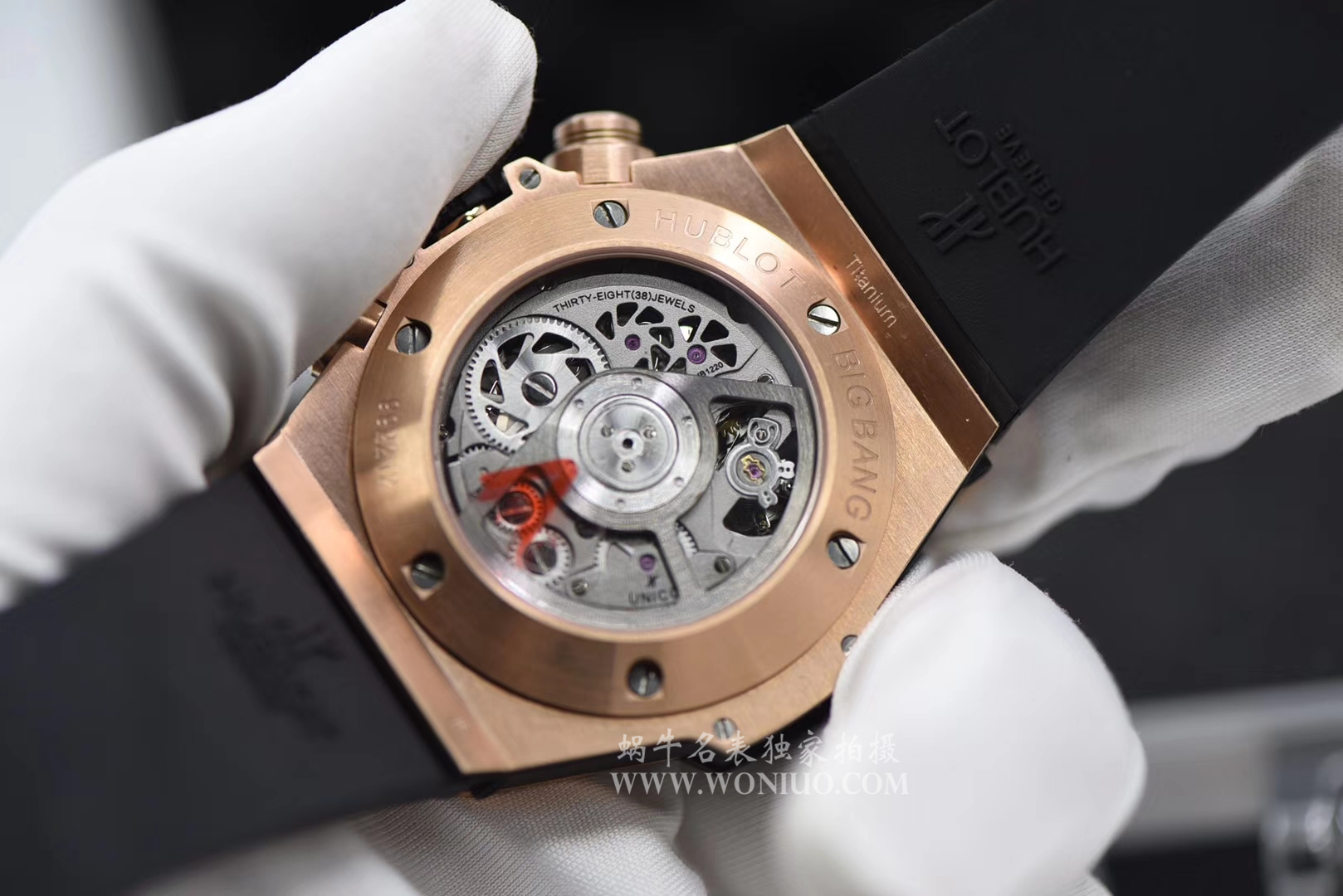 【JB一比一超A高仿手表】 hublot BIG BANG系列411.OX.1180.RX镂空 wrist watch  / YB054