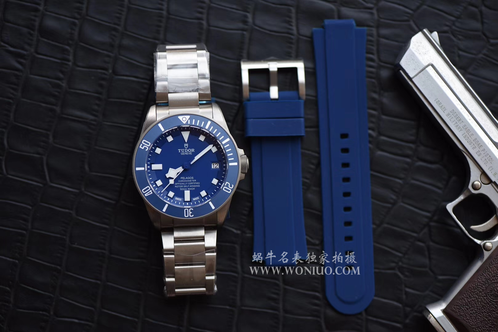 【独家视频测评】XF Factory 1:1超A高仿手表 Tudor PELAGOS 25600TB蓝钛土豆蓝战斧 / DTbb017A