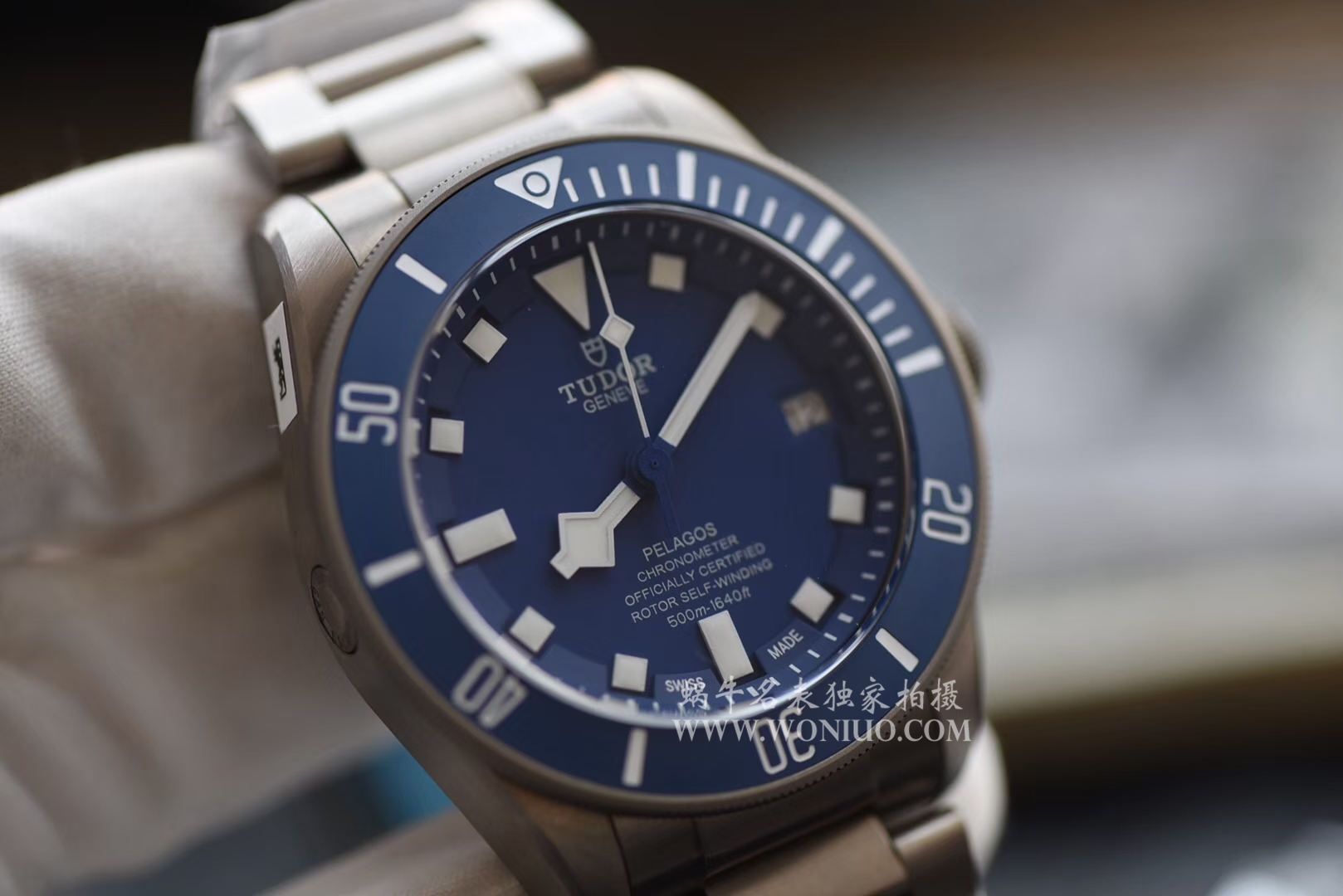【独家视频测评】XF Factory 1:1超A高仿手表 Tudor PELAGOS 25600TB蓝钛土豆蓝战斧 / DTbb017A