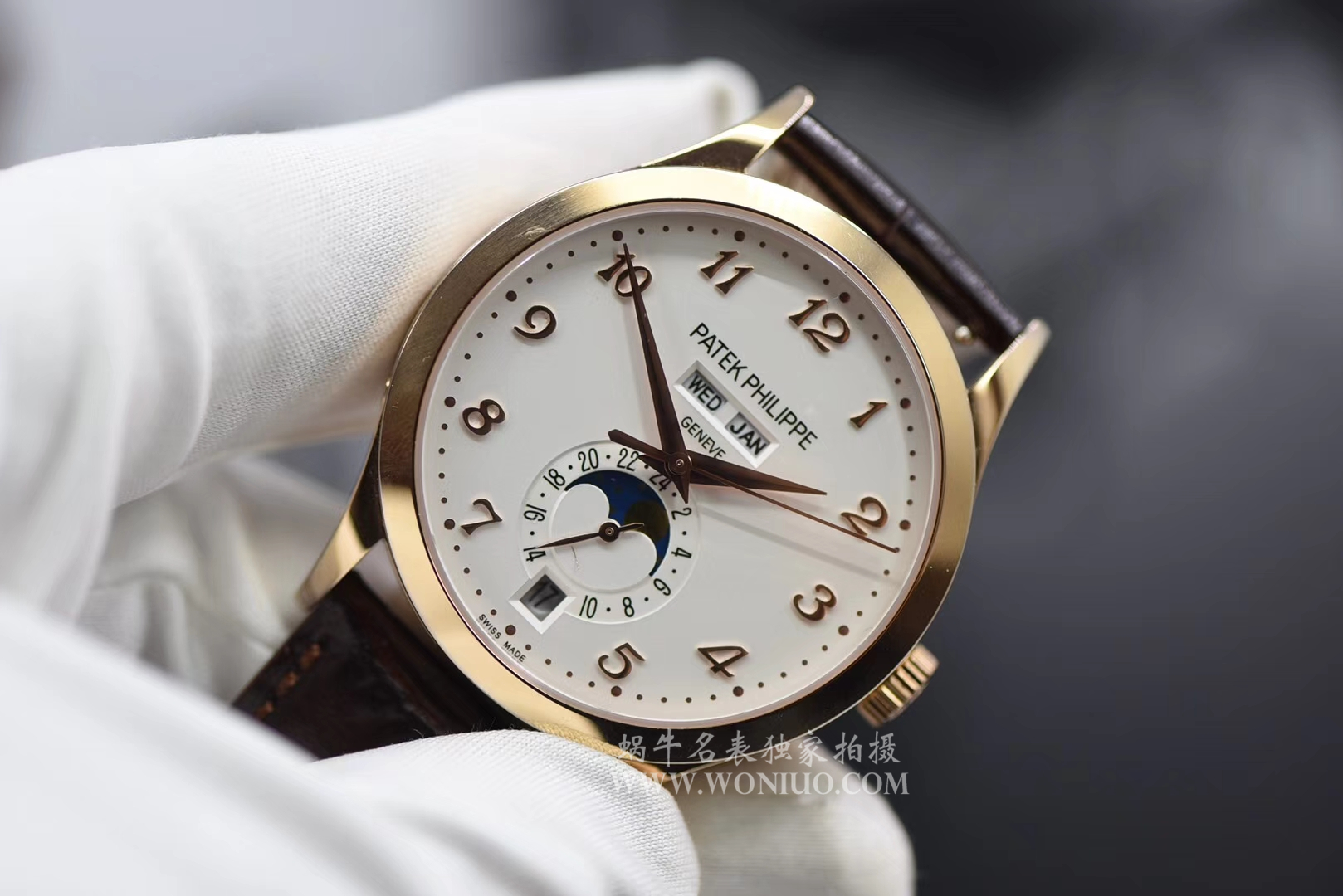 【台湾 Factory 1:1超A高仿手表】 PATEK PHILIPPE 复杂功能计时系列5396R-011 wrist watch  / BD171