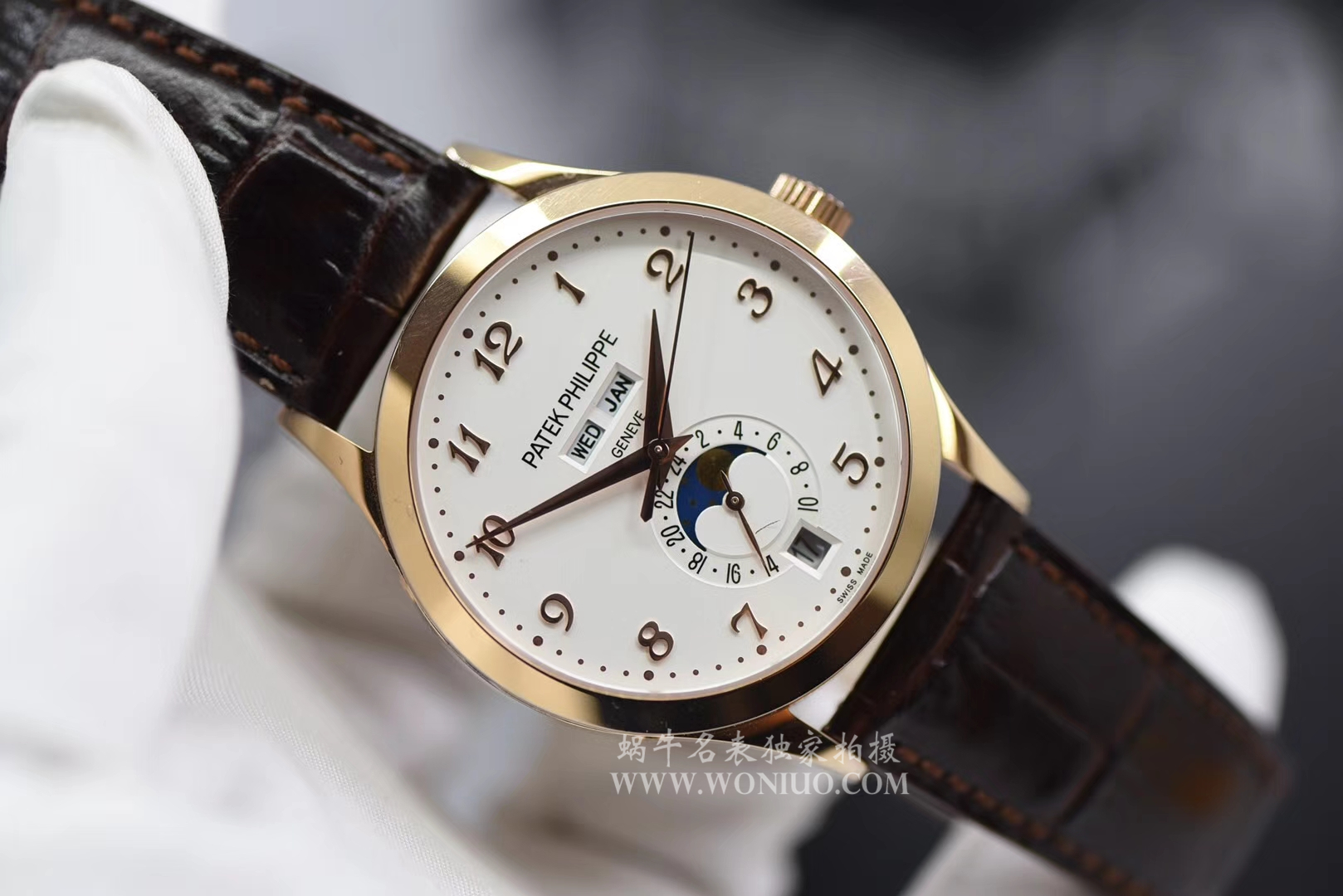 【台湾 Factory 1:1超A高仿手表】 PATEK PHILIPPE 复杂功能计时系列5396R-011 wrist watch  / BD171