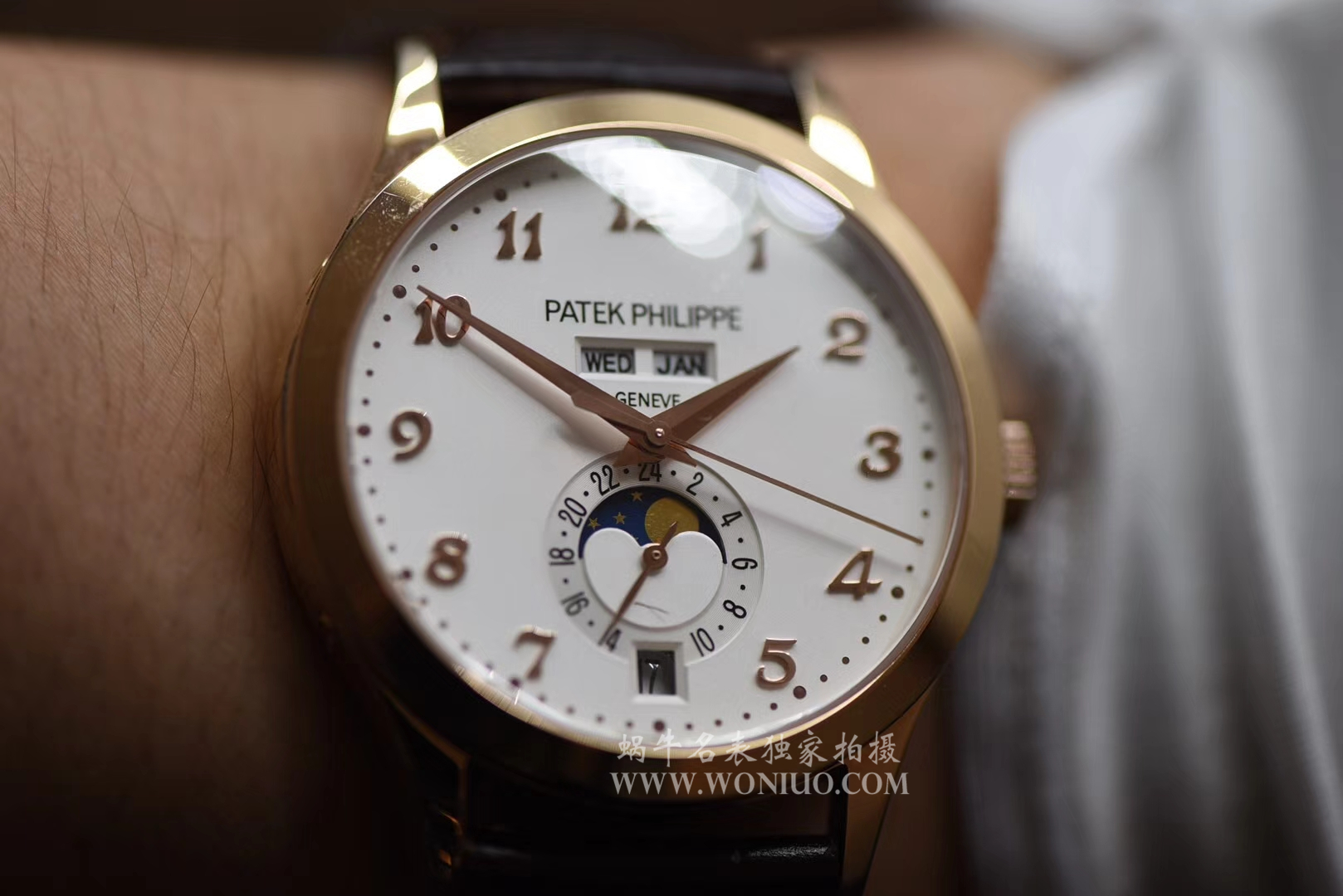【台湾 Factory 1:1超A高仿手表】 PATEK PHILIPPE 复杂功能计时系列5396R-011 wrist watch  / BD171