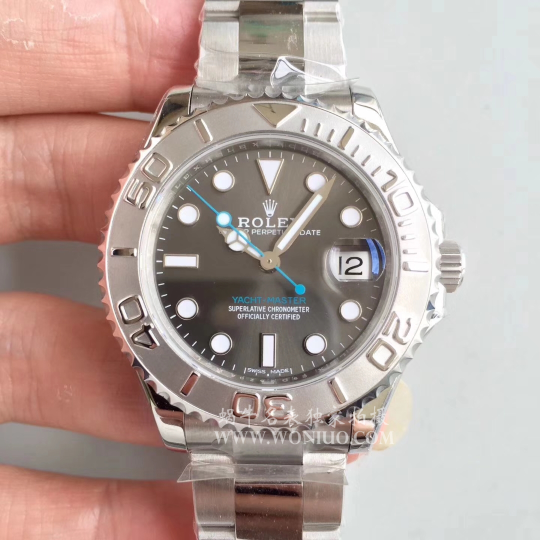 【AR一比一超A高仿手表】 Rolex  Yacht-Master 系列268622 wrist watch 中性37毫米男女 / R205