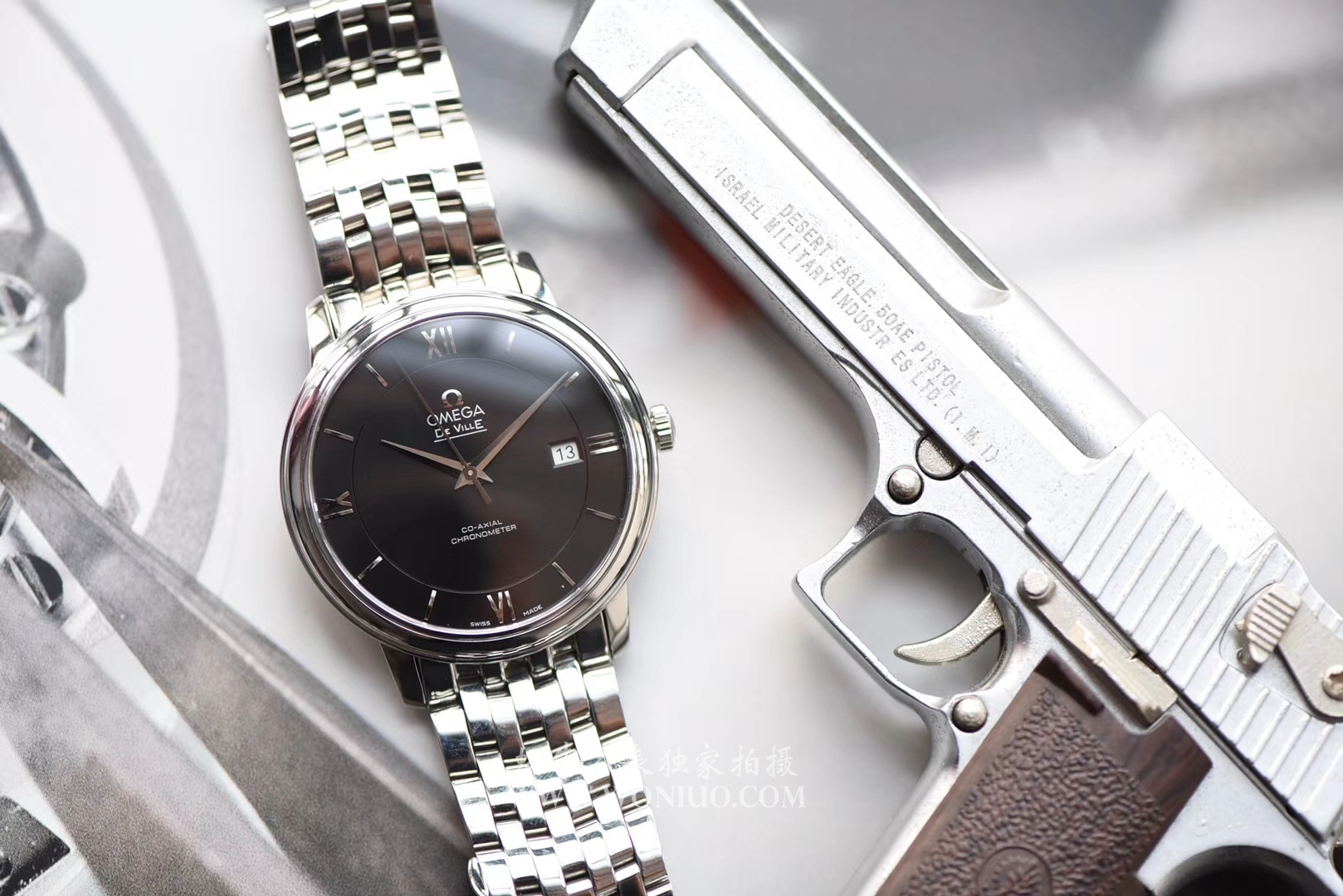 【MK Factory 1:1 top 复刻手表】OMEGA碟飞系列424.10.33.20.01.001 机械 wrist watch  / M147