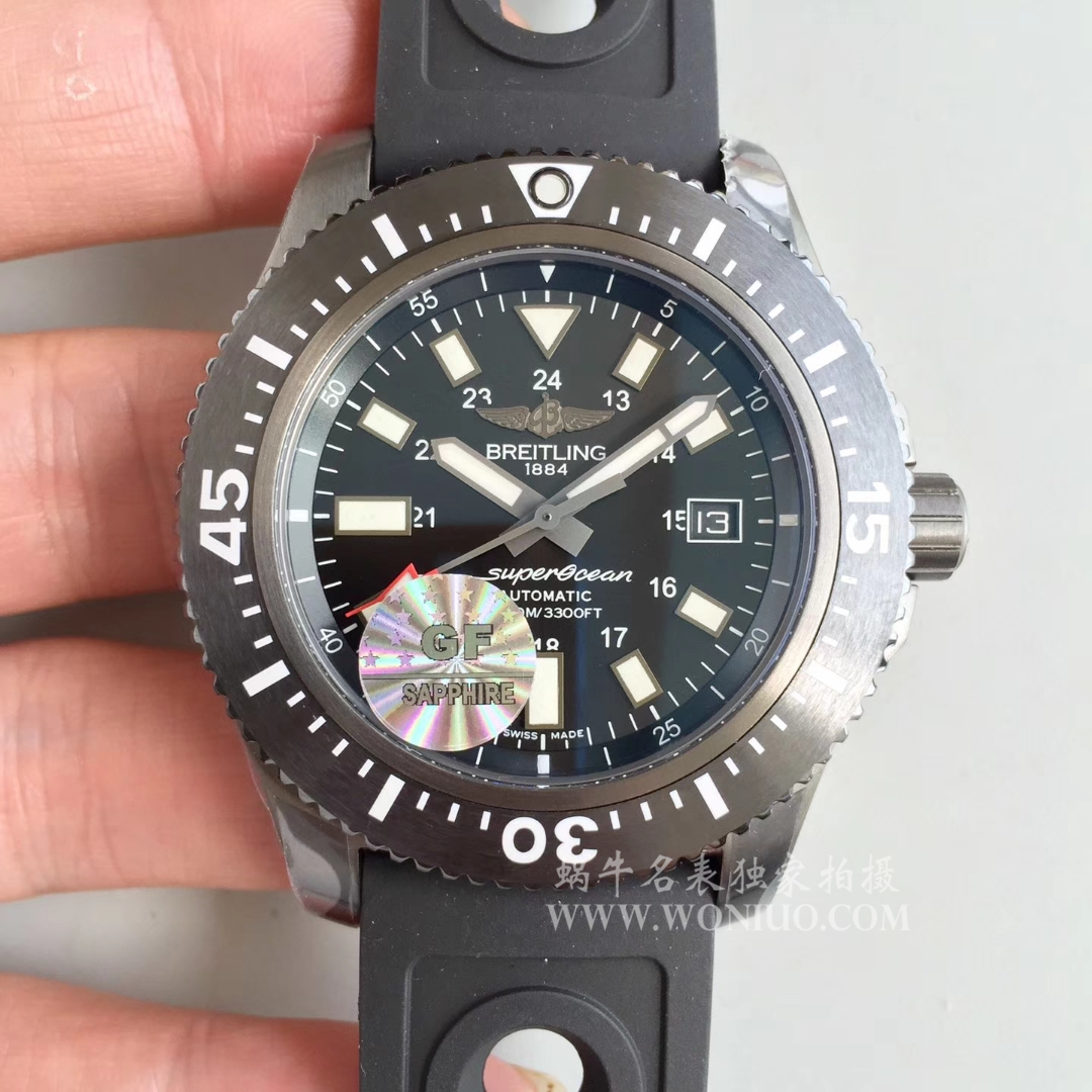 【GF一比一超A高仿手表】 Breitling 超级海洋系列M1739313|BE92|227S|M20SS.1 超级海洋44特别版 wrist watch  / BL082