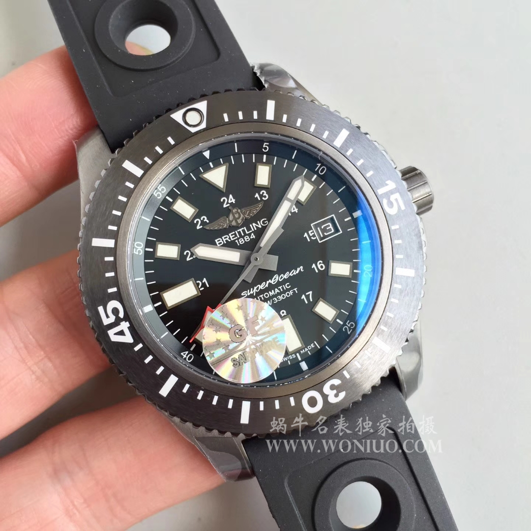 【GF一比一超A高仿手表】 Breitling 超级海洋系列M1739313|BE92|227S|M20SS.1 超级海洋44特别版 wrist watch  / BL082