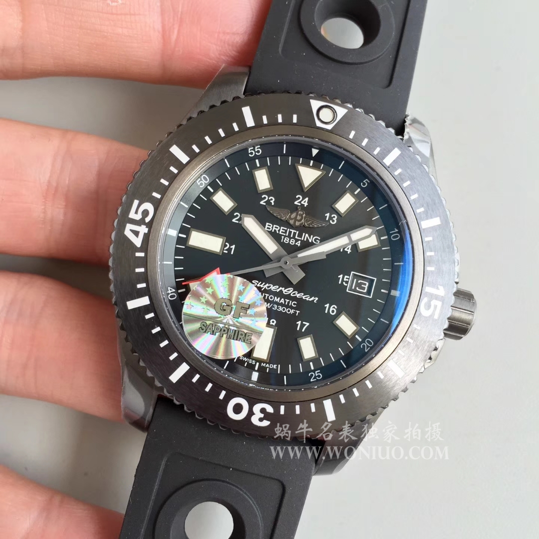 【GF一比一超A高仿手表】 Breitling 超级海洋系列M1739313|BE92|227S|M20SS.1 超级海洋44特别版 wrist watch  / BL082