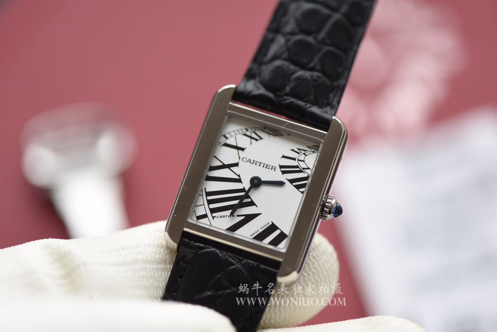 【K11一比一超A高仿手表】 Cartier  SOLO TANK SOLO坦克系列W5200018小号女士石英 wrist watch  / K143