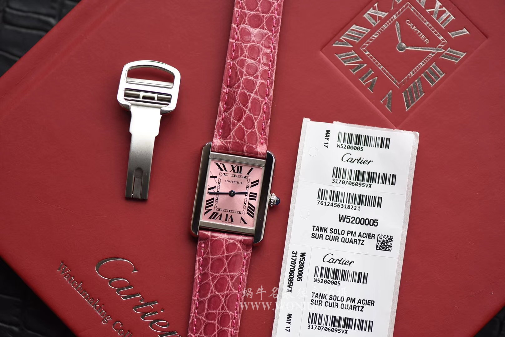 【K11一比一超A高仿手表】 Cartier  SOLO TANK SOLO坦克系列W5200018小号女士石英 wrist watch  / K143