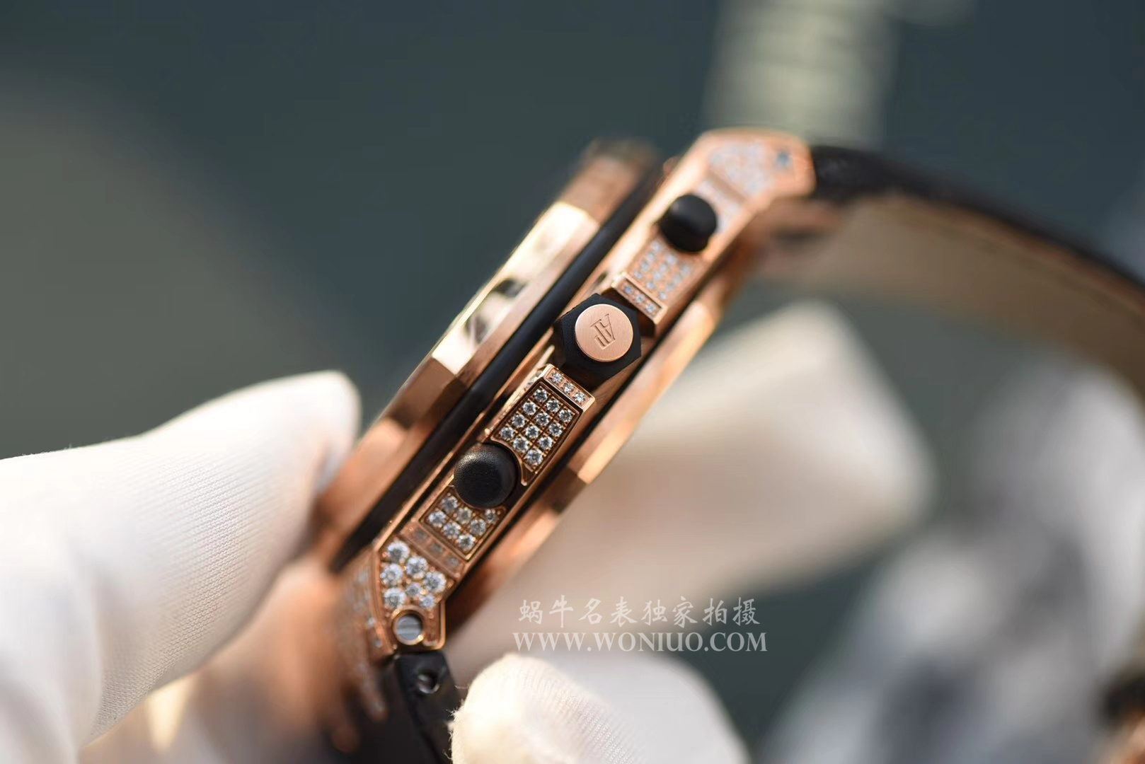 【JF Factory 一比一复刻高仿手表】Audemars Piguet 满天星 Royal Oak Offshore 系列26067OR.ZZ.D002CR.01机械 wrist watch  / AP054