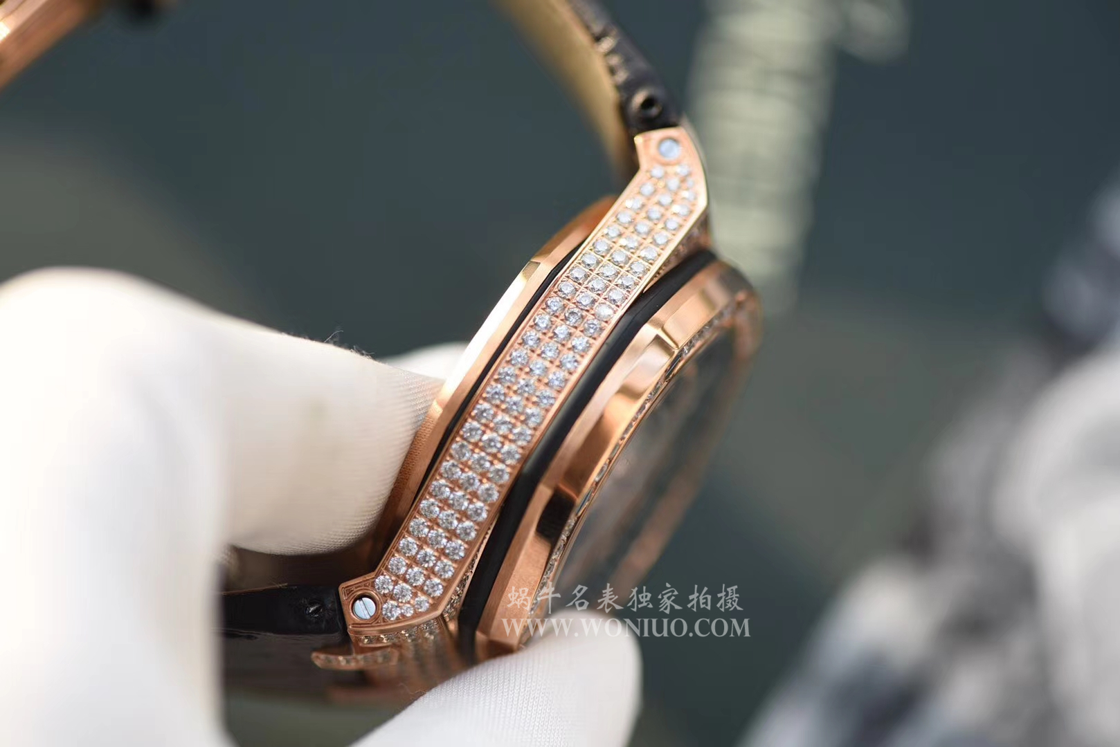 【JF Factory 一比一复刻高仿手表】Audemars Piguet 满天星 Royal Oak Offshore 系列26067OR.ZZ.D002CR.01机械 wrist watch  / AP054