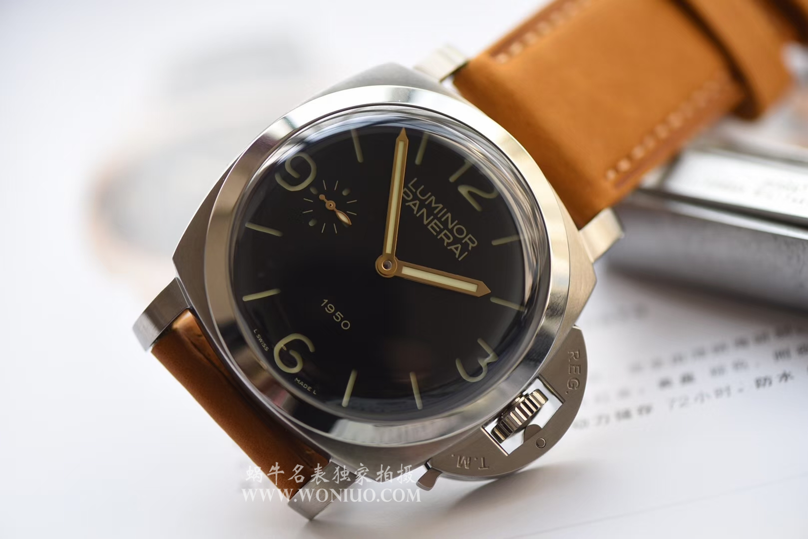 【NOOB Factory 一比一超A高仿手表】Panerai 限量珍藏款系列PAM00127 wrist watch  / NBAPAM00127