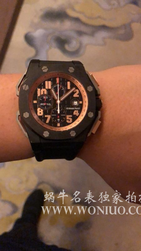 【JF Factory 1:1超A复刻高仿手表】Audemars Piguet  Royal Oak Offshore 系列施瓦辛格26378IO.OO.A001KE.01 wrist watch  / AP074