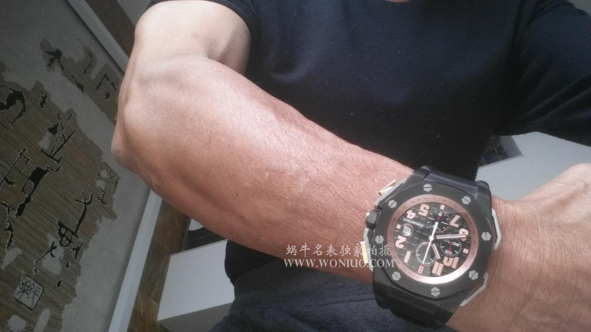 【JF Factory 1:1超A复刻高仿手表】Audemars Piguet  Royal Oak Offshore 系列施瓦辛格26378IO.OO.A001KE.01 wrist watch  / AP074
