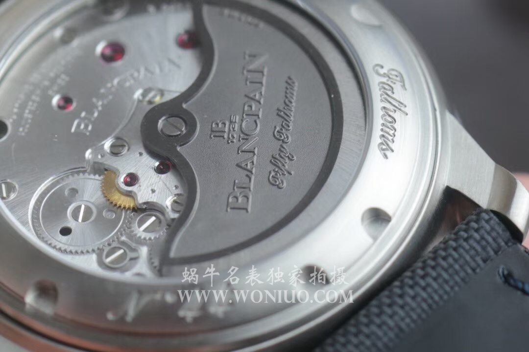 【ZF一比一超A高仿手表】Blancpain  Fifty Fathoms 系列5015-12B40-O52A蓝面背透 wrist watch  / BP038