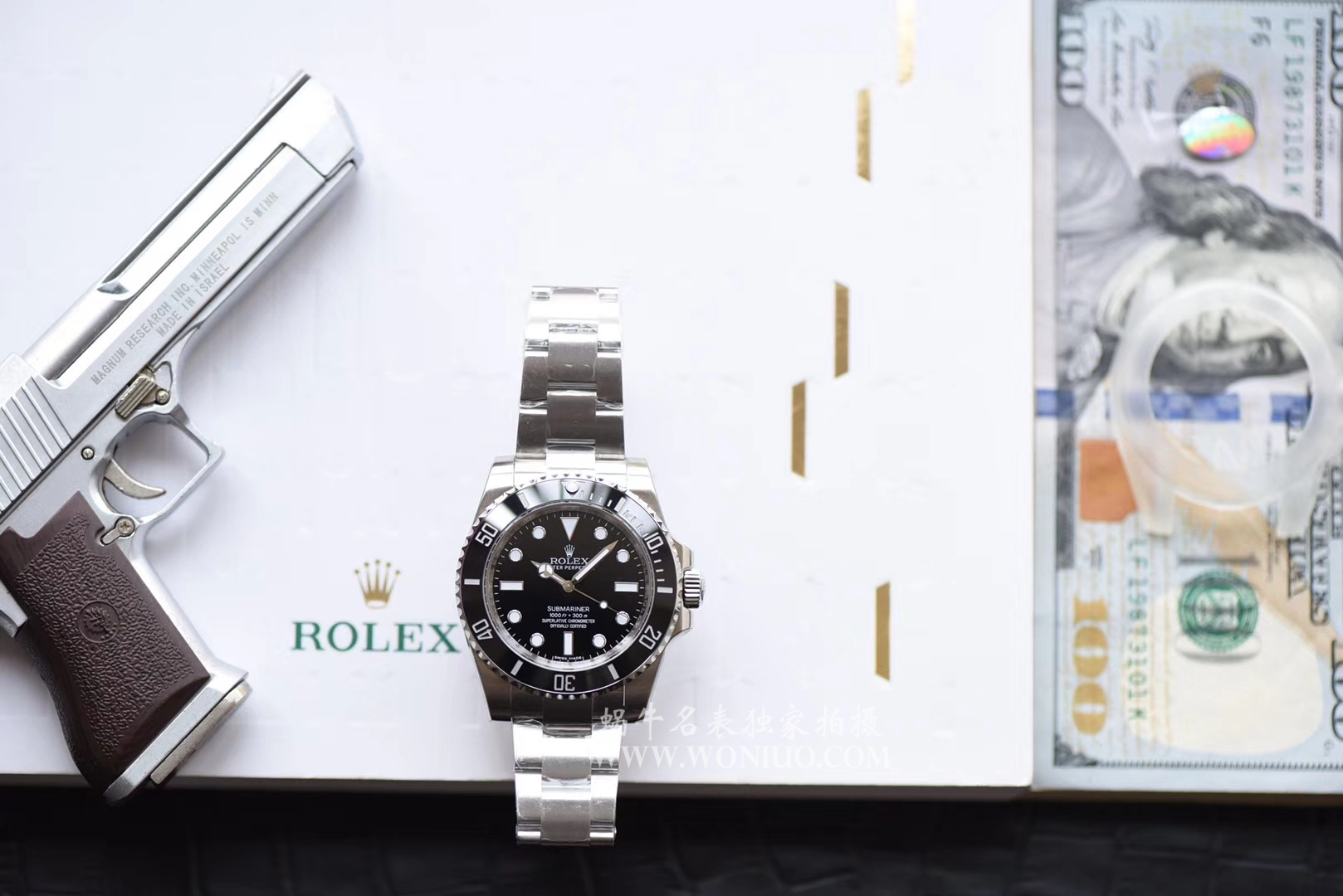 【N Factory 精品V7版】 Rolex  Submariner 型复刻高仿114060-97200 黑盘 wrist watch 《无历 Submariner 》 / R031