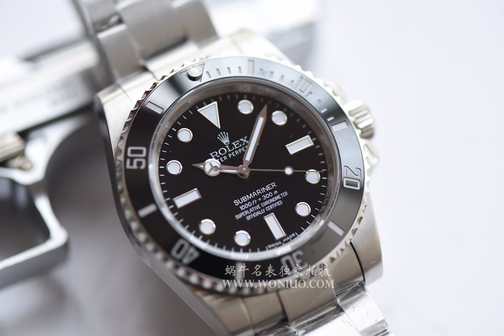 【N Factory 精品V7版】 Rolex  Submariner 型复刻高仿114060-97200 黑盘 wrist watch 《无历 Submariner 》 / R031
