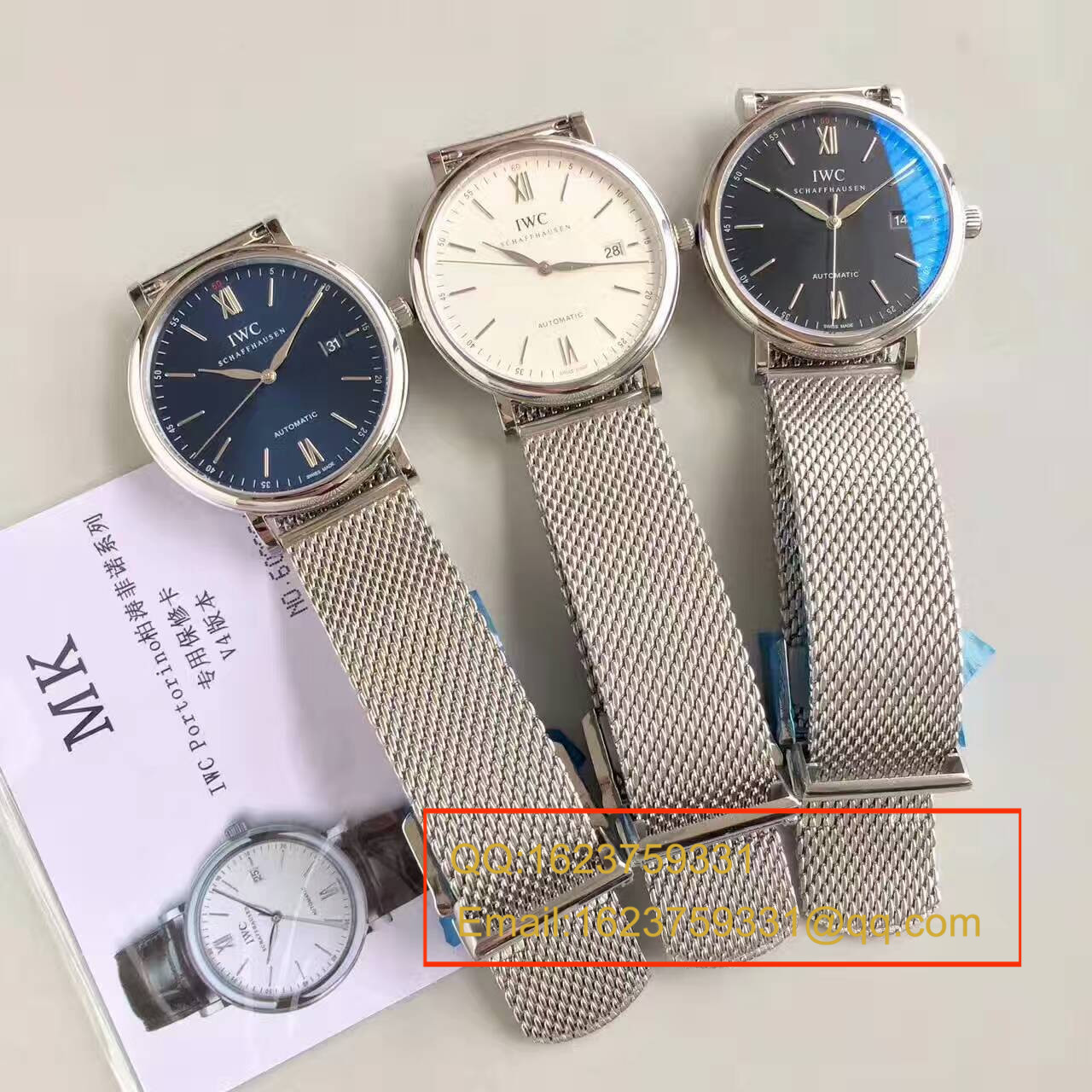 【独家视频测评MK Factory 1:1高仿手表】 IWC 柏涛菲诺系列 IW356501男士 wrist watch  / WGAH058