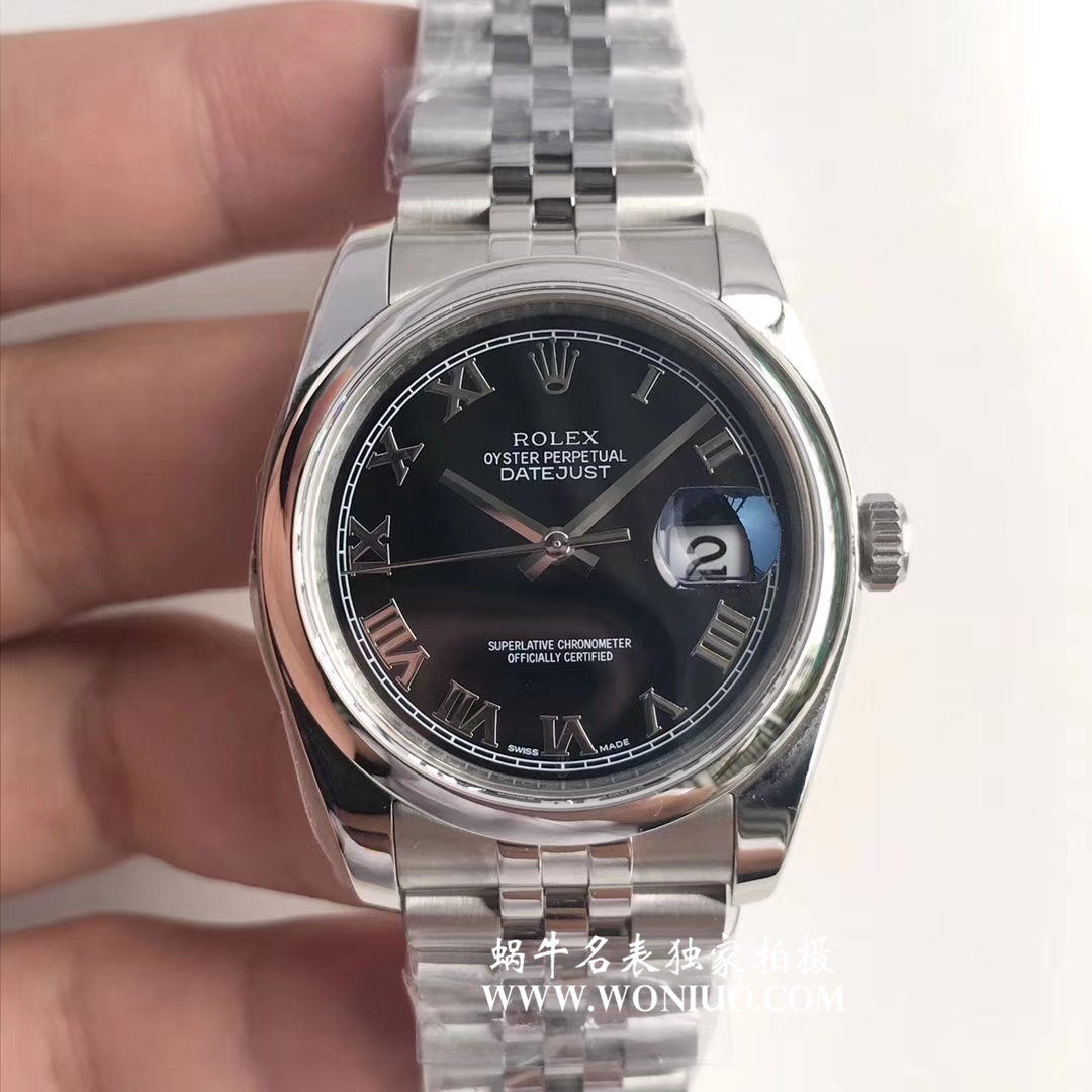 【AR一比一超A高仿表】 Rolex   Datejust 36系列116200-72600蓝盘 wrist watch  / RBD203