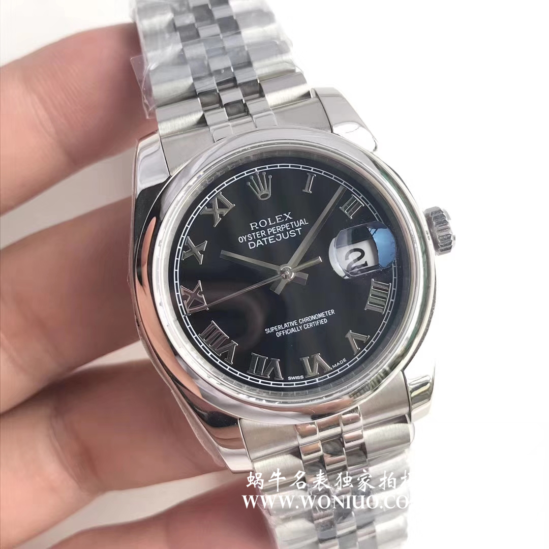 【AR一比一超A高仿表】 Rolex   Datejust 36系列116200-72600蓝盘 wrist watch  / RBD203