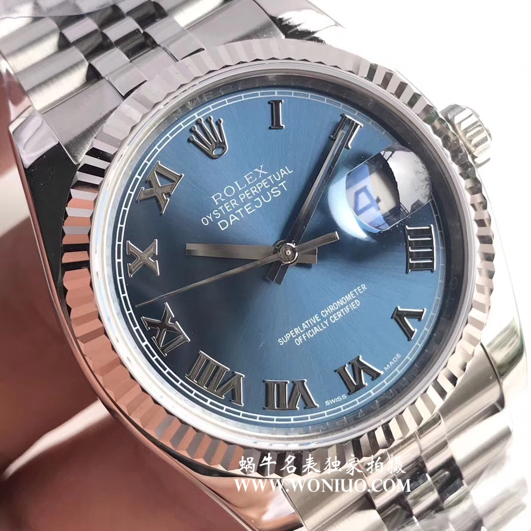 【AR一比一超A高仿表】 Rolex   Datejust 36系列116200-72600蓝盘 wrist watch  / RBD203