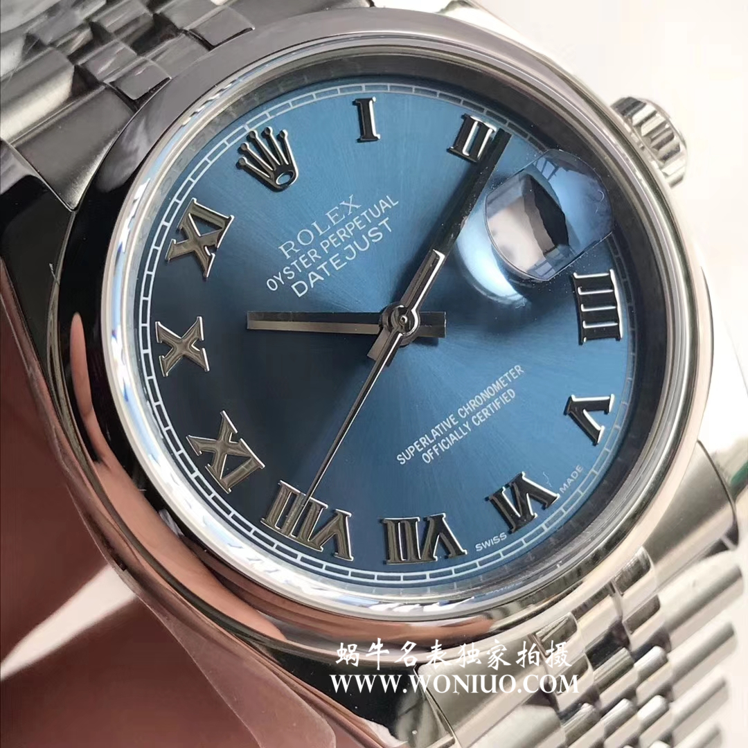 【AR一比一超A高仿表】 Rolex   Datejust 36系列116200-72600蓝盘 wrist watch  / RBD203
