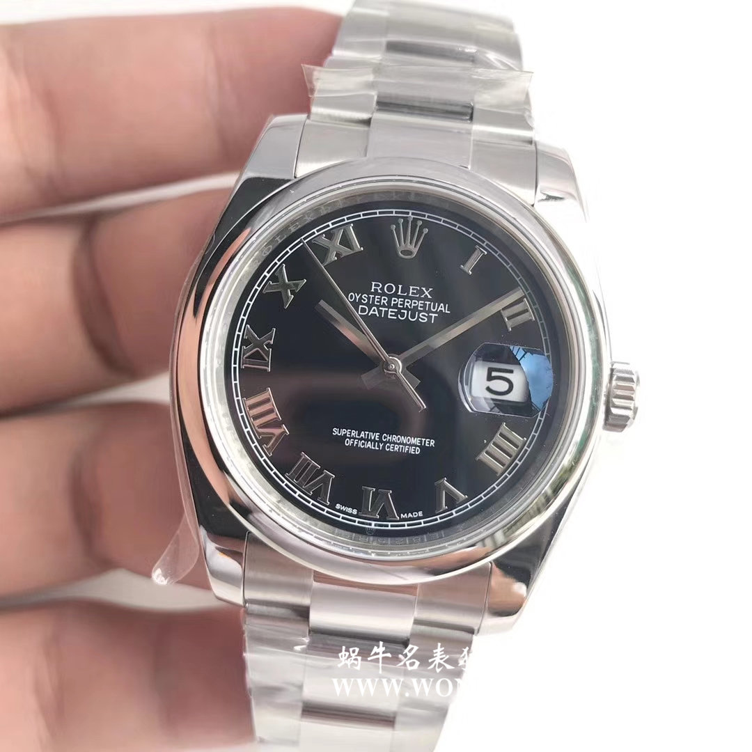 【AR一比一超A高仿表】 Rolex   Datejust 36系列116200-72600蓝盘 wrist watch  / RBD203