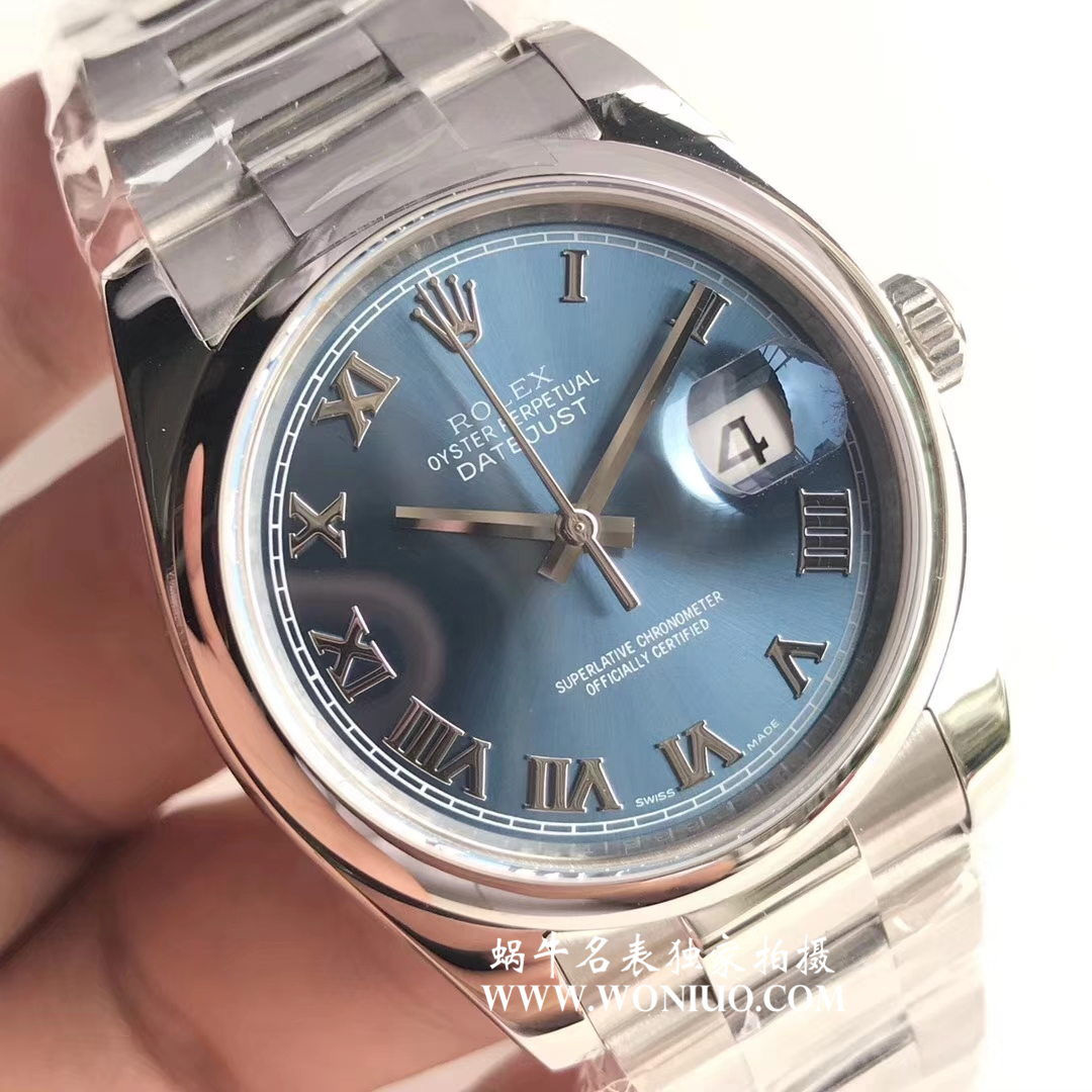 【AR一比一超A高仿表】 Rolex   Datejust 36系列116200-72600蓝盘 wrist watch  / RBD203