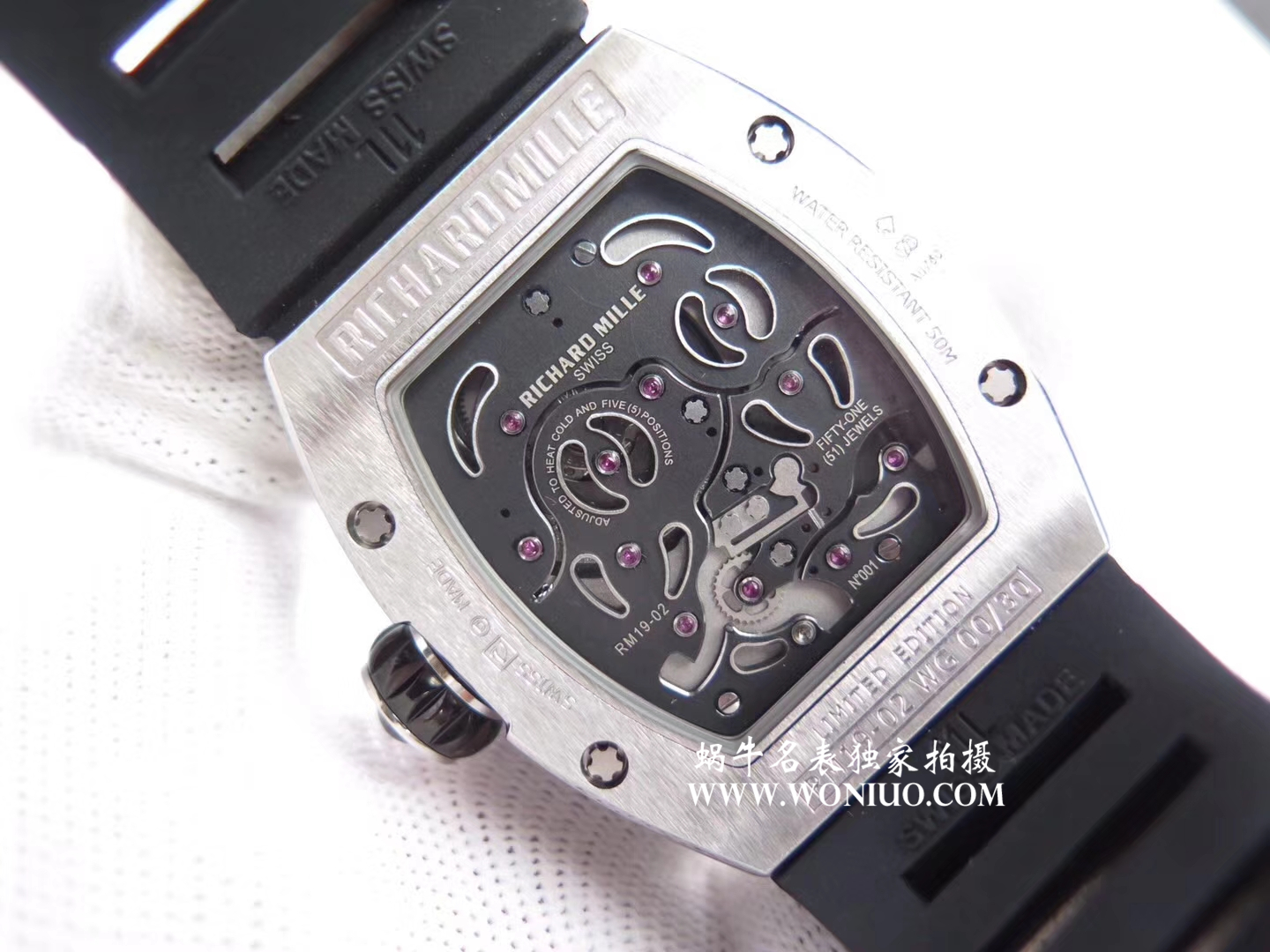 【RM一比一超A高仿手表】 Richard Miller 女士系列RM 19-02 TOURBILLON FLEUR飞行 Tourbillon  wrist watch  wrist watch  / RM 019