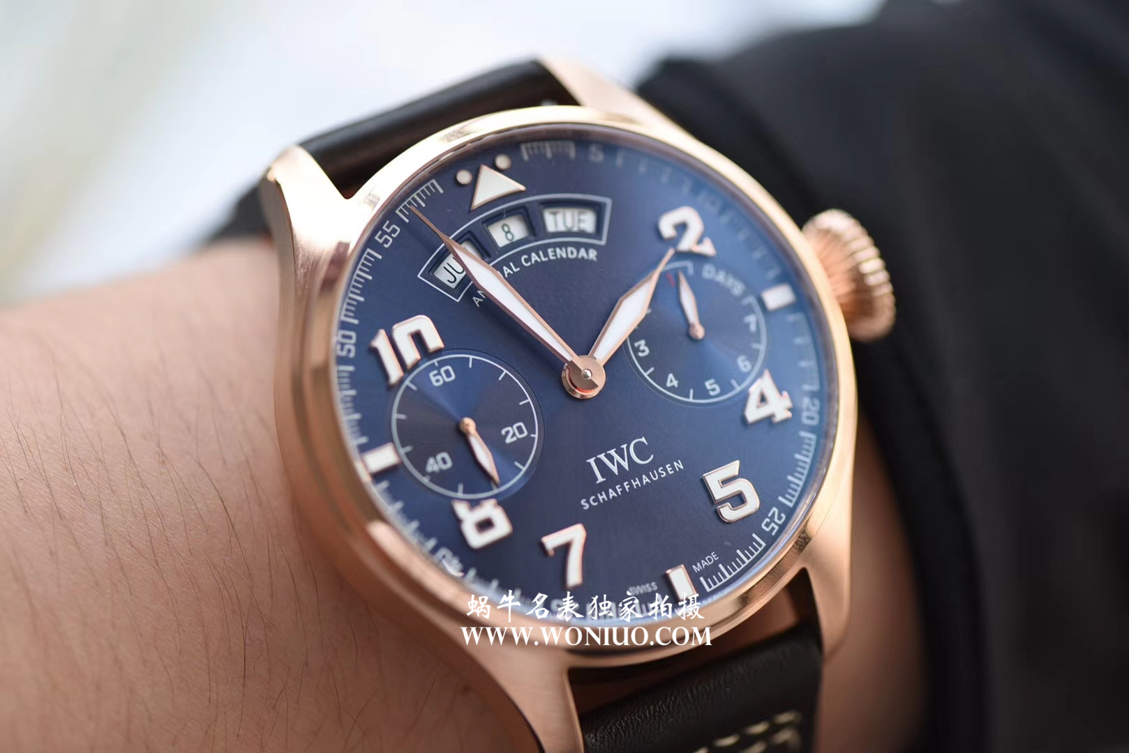 【YL一比一超A高仿手表】IWC IWC 大型飞行员年历 wrist watch “小王子”特别版系列 IW502701 wrist watch  / WG270
