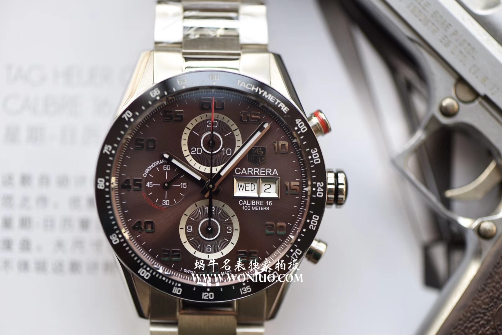 【V6一比一超A高仿手表】 TAG Heuer CALIBRE 16  Day-Date 自动计时码表系列CV2A10.BA0796、CV2A1S.FC6236 wrist watch  / TG058