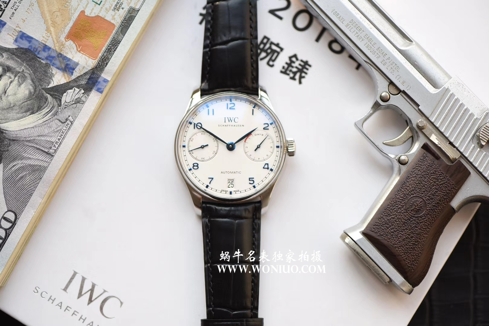 【独家视频测评】【ZF一比一超A高仿手表】 IWC 葡萄牙计时系列IW500705 wrist watch （ IWC 七日链） / WG256