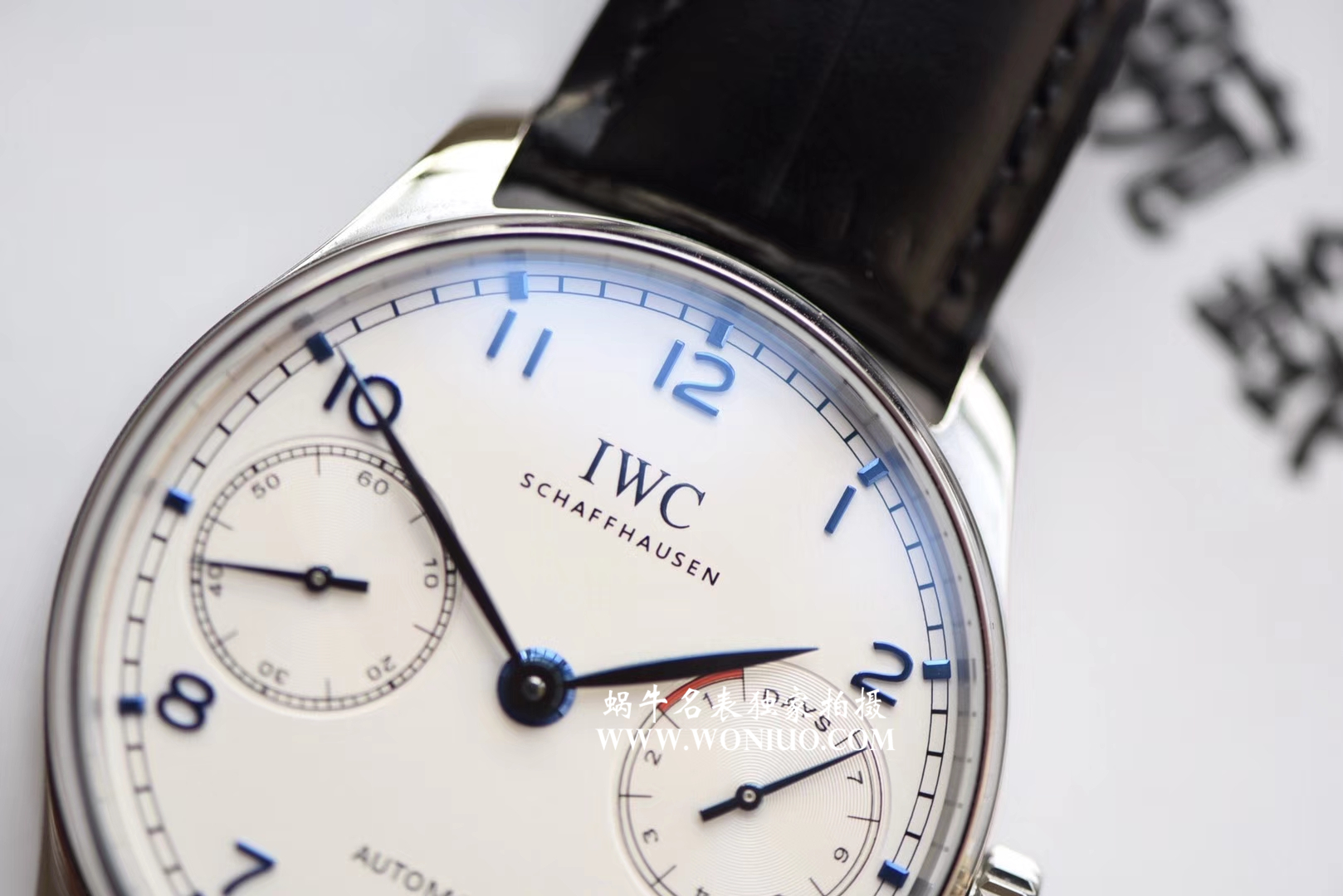 【独家视频测评】【ZF一比一超A高仿手表】 IWC 葡萄牙计时系列IW500705 wrist watch （ IWC 七日链） / WG256