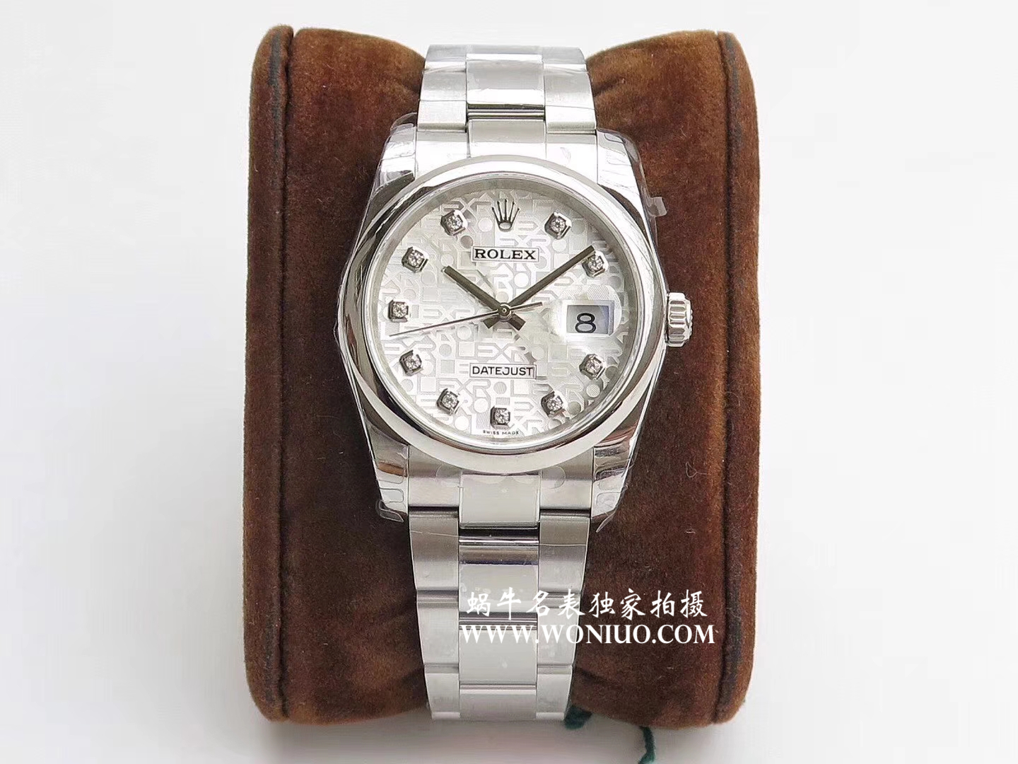 【DJ一比一超A高仿手表】 Rolex   Datejust 系列116238 钻石时标 花纹表盘女士 wrist watch  / R086